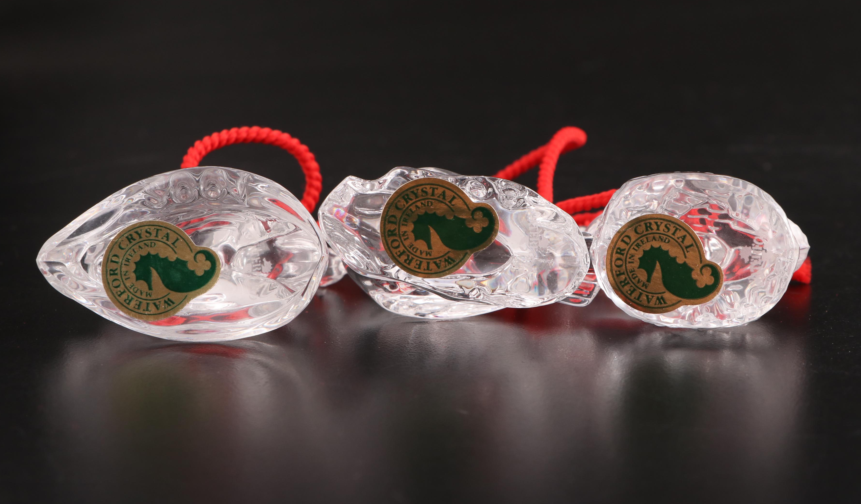 Waterford Crystal "12 Days of Christmas" and More Ornaments