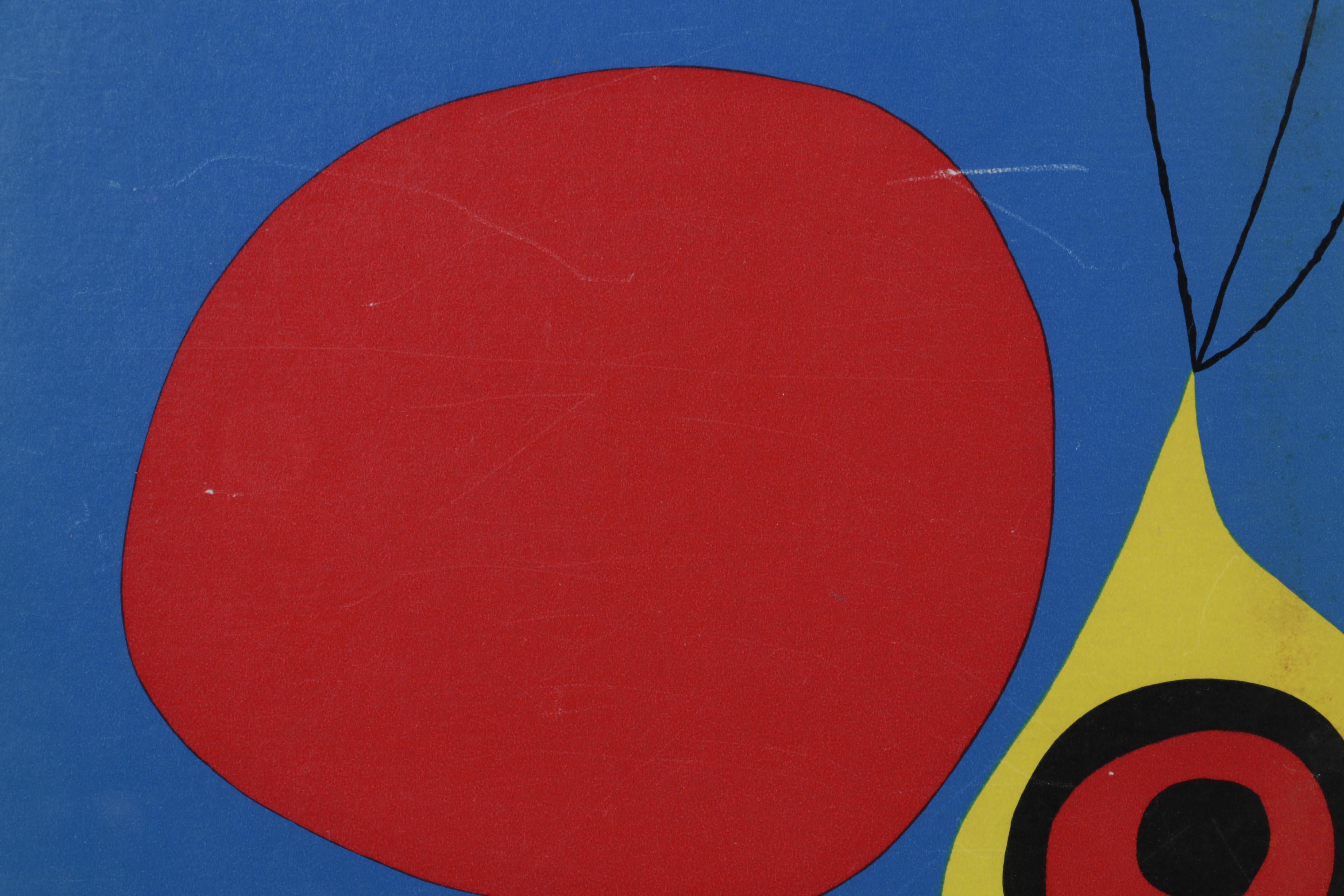 Joan Miró Color Lithograph for Henri Cartier-Bresson's "The Europeans," 1955