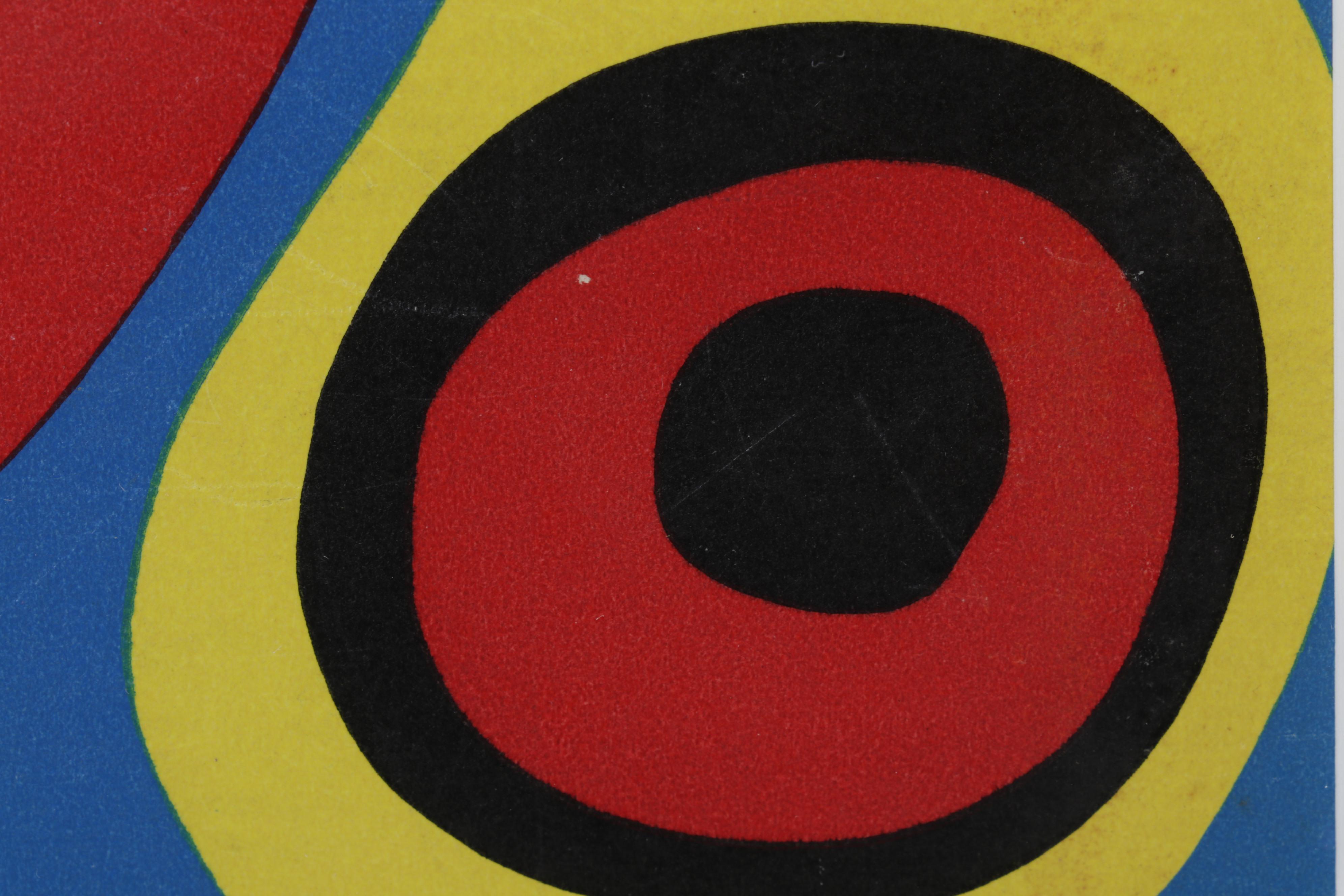 Joan Miró Color Lithograph for Henri Cartier-Bresson's "The Europeans," 1955