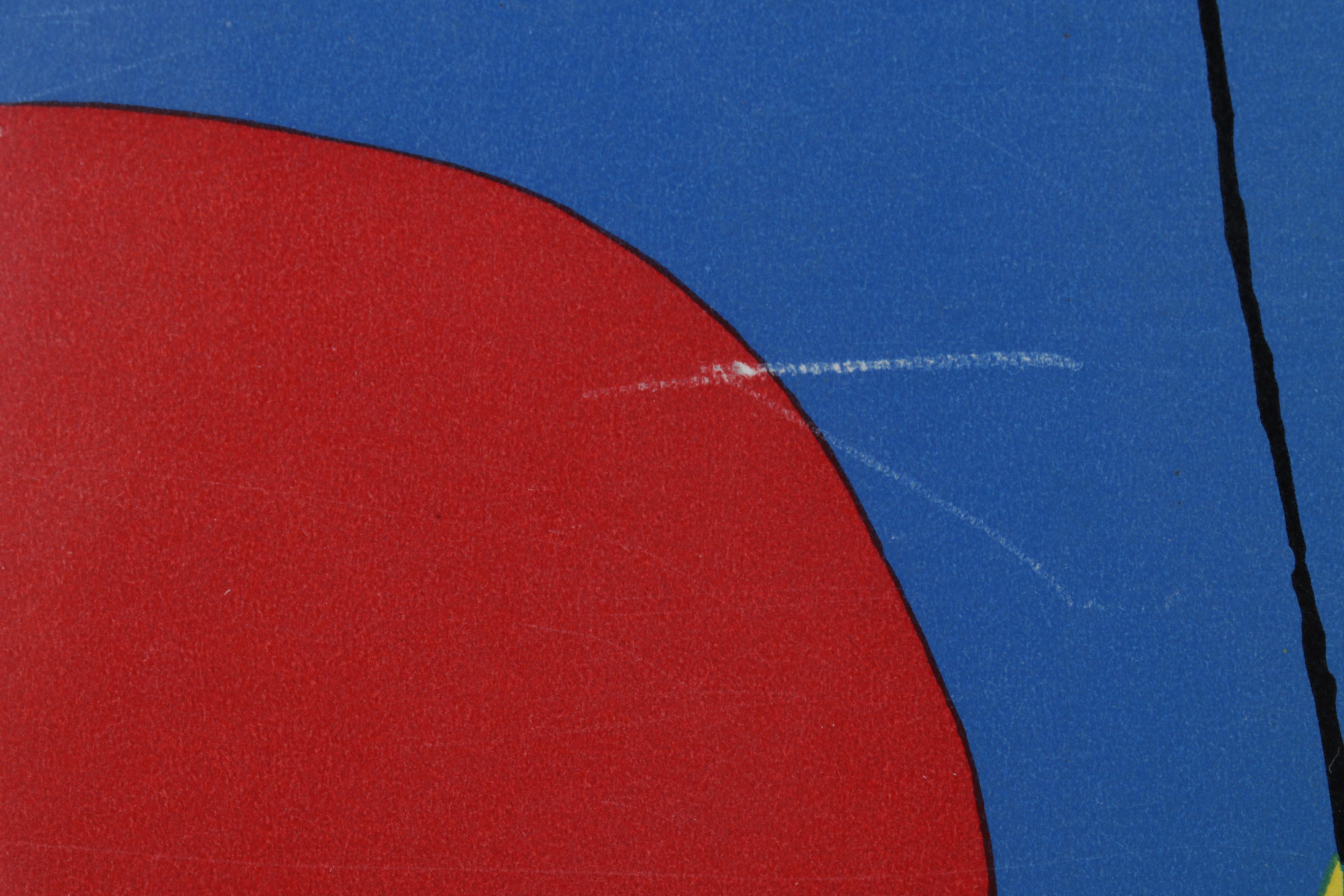 Joan Miró Color Lithograph for Henri Cartier-Bresson's "The Europeans," 1955