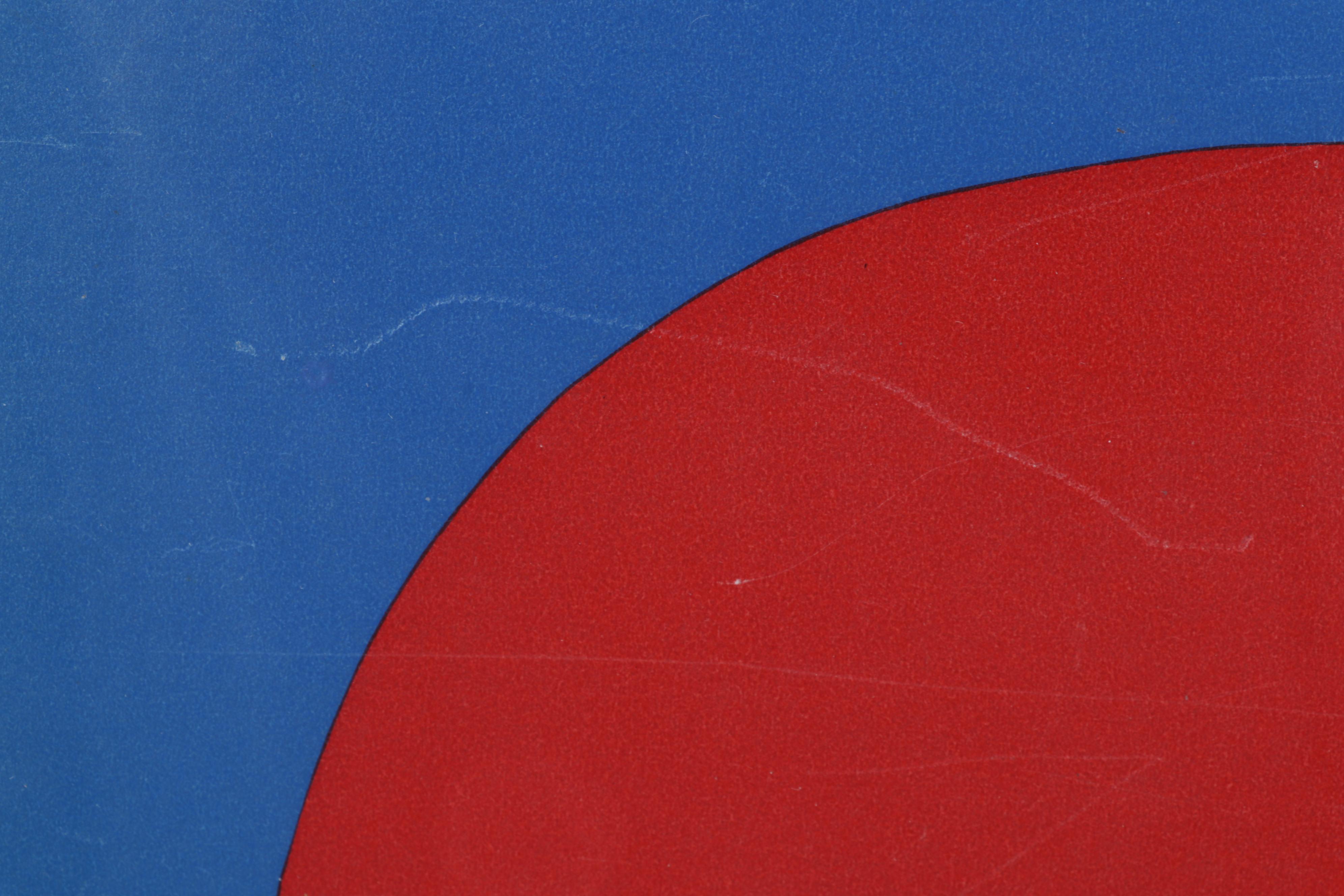 Joan Miró Color Lithograph for Henri Cartier-Bresson's "The Europeans," 1955