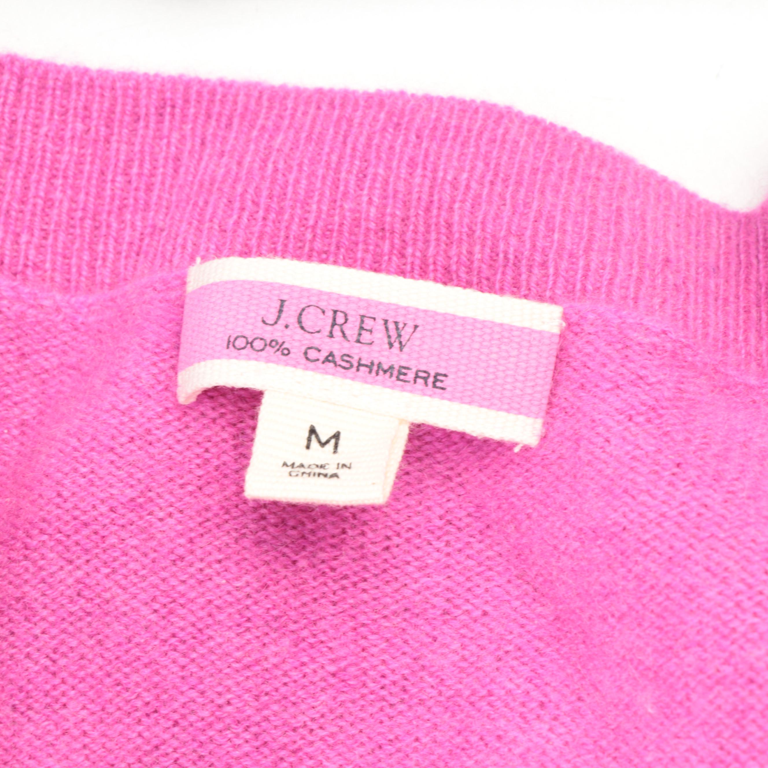 J. Crew and More Cashmere and Wool Blend Sweaters Including Charter Club
