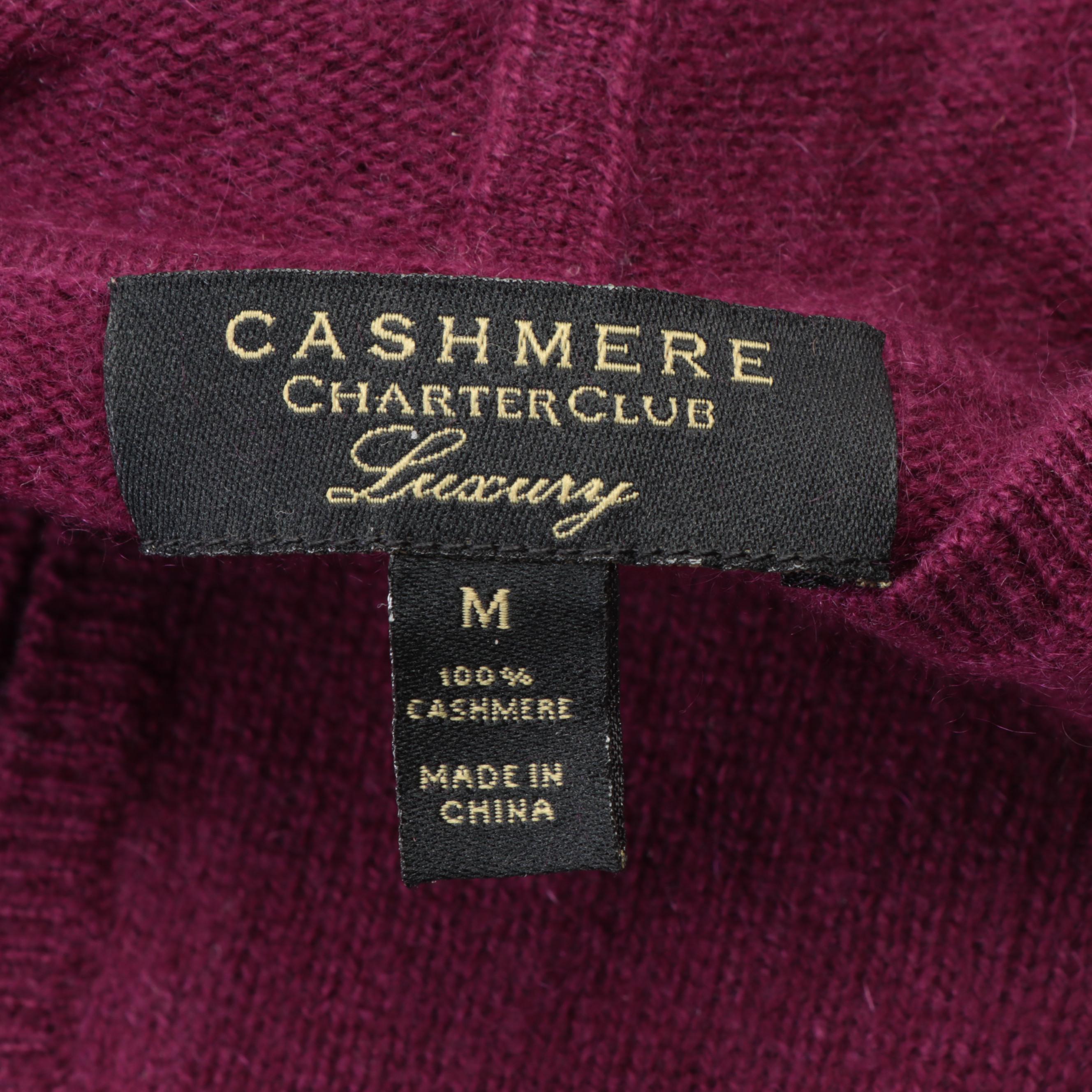 J. Crew and More Cashmere and Wool Blend Sweaters Including Charter Club