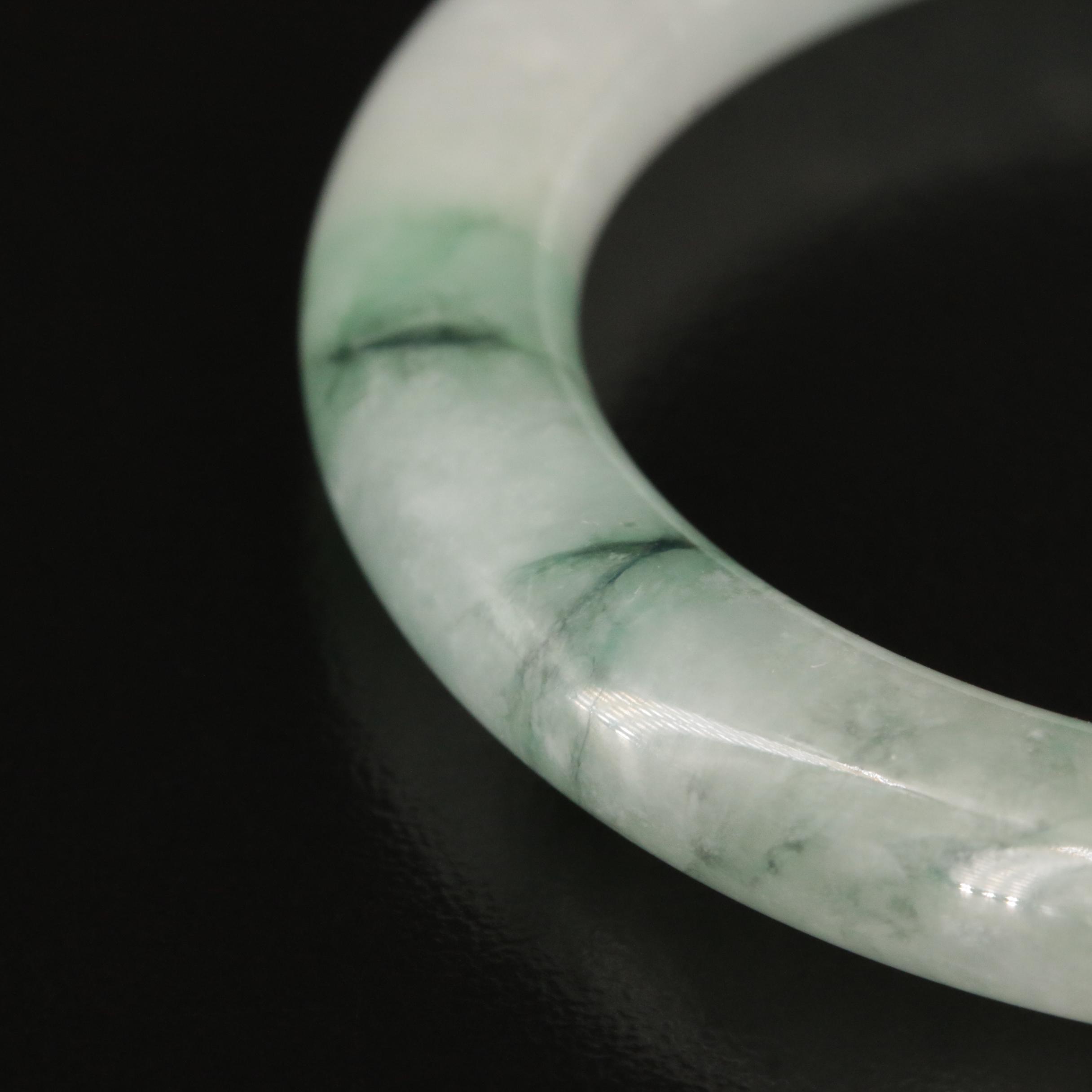 Jadeite Hololith Bangle