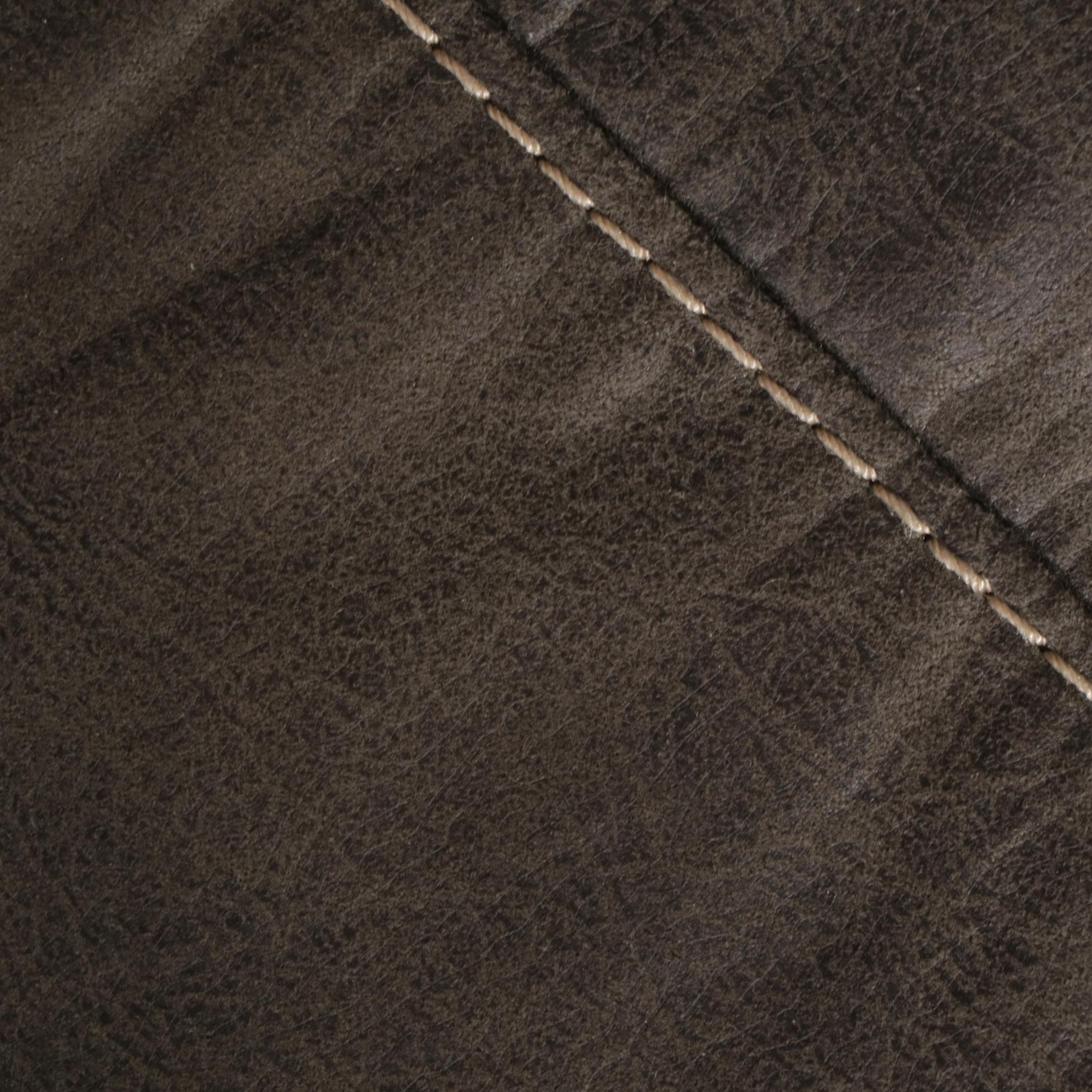 Peak Living Faux Leather Upholstered Pillow Arm Loveseat, 21st Century