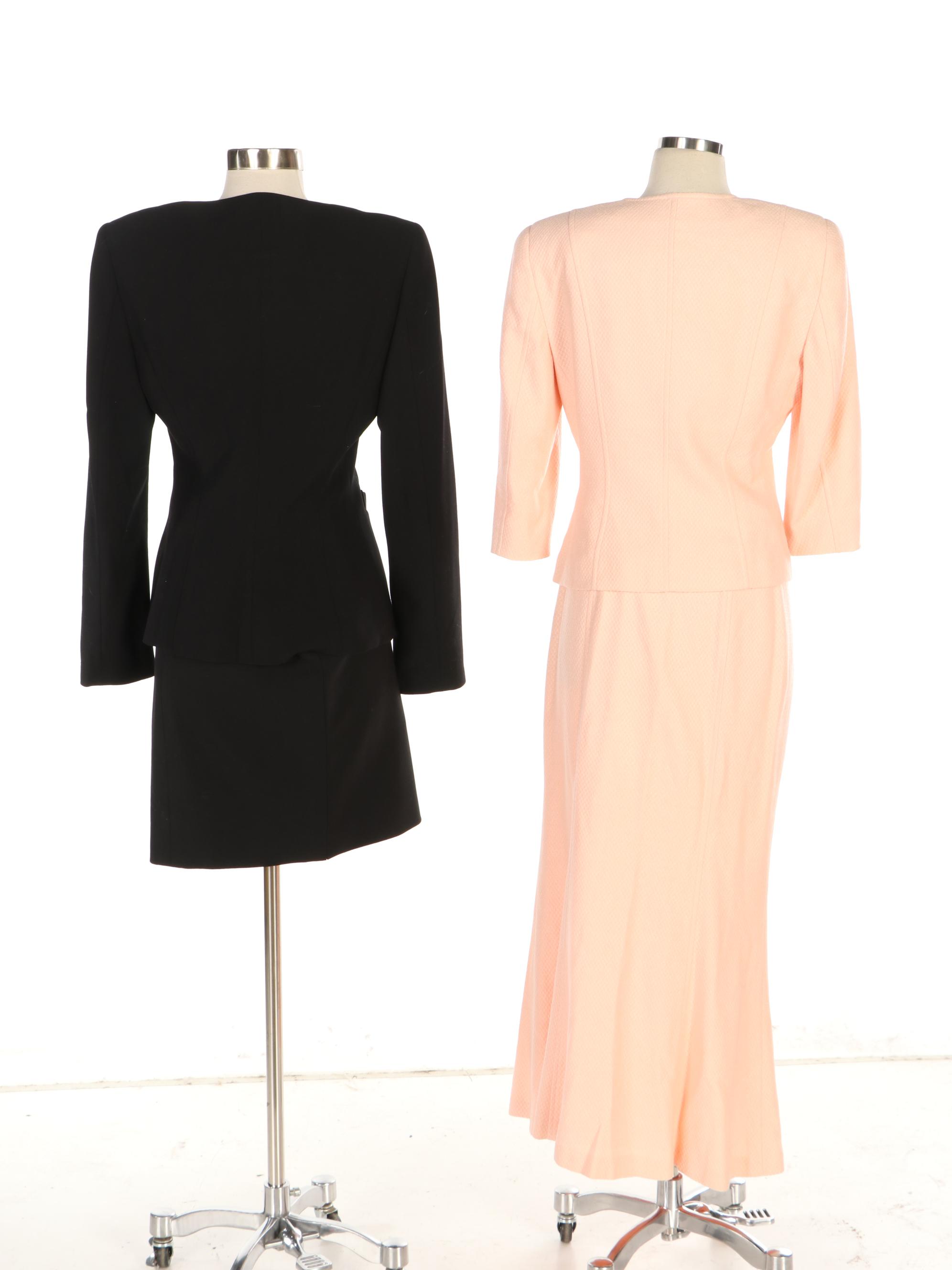 Escada Skirt Suits in Wool Blend