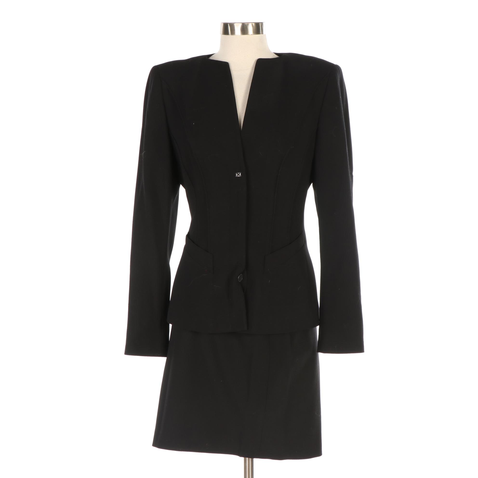 Escada Skirt Suits in Wool Blend