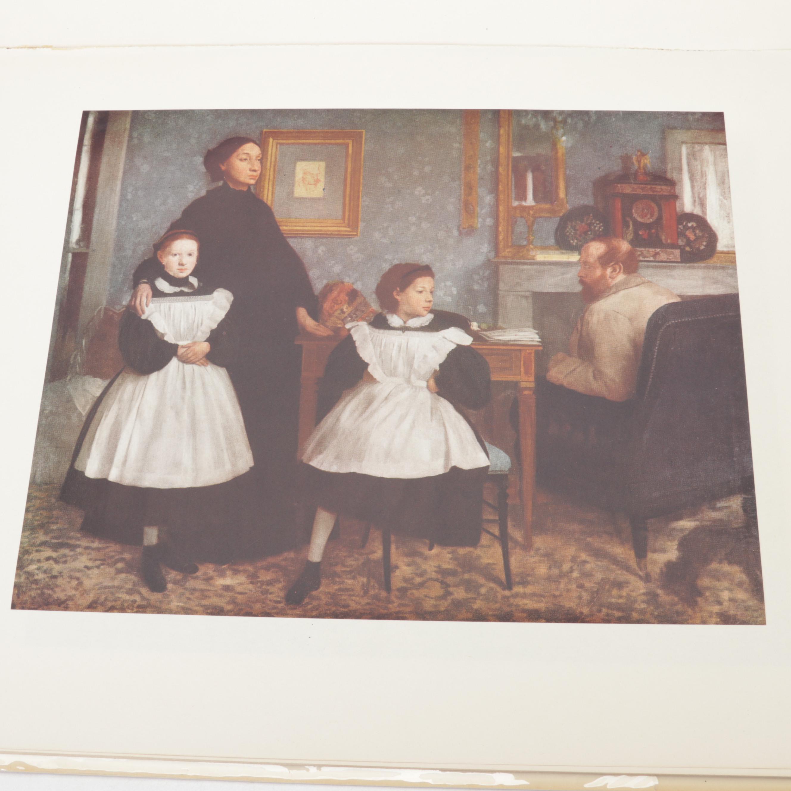 "Degas: Dancers and Ballet Scenes" Portfolio and "Degas" Abrams Art Book