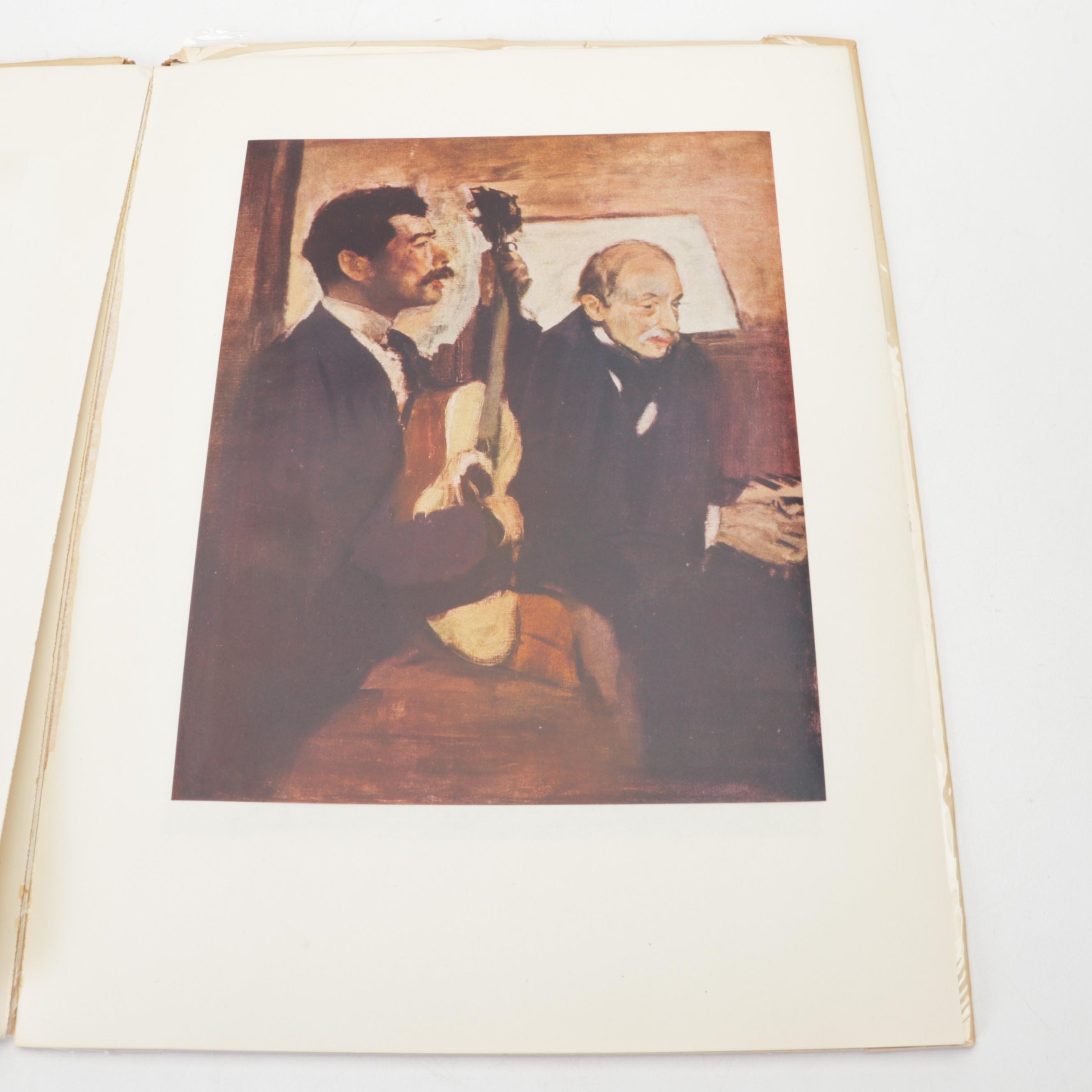 "Degas: Dancers and Ballet Scenes" Portfolio and "Degas" Abrams Art Book