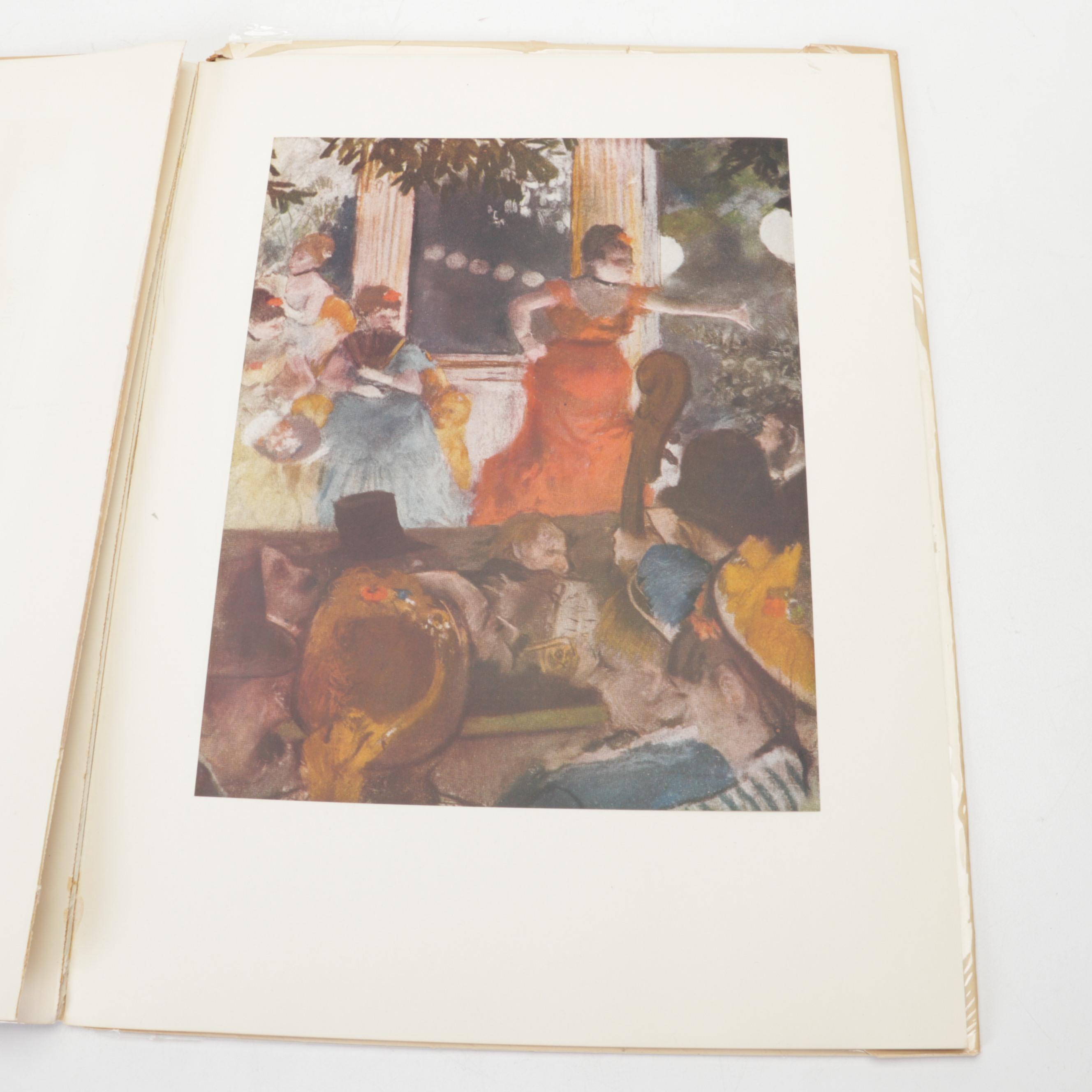 "Degas: Dancers and Ballet Scenes" Portfolio and "Degas" Abrams Art Book