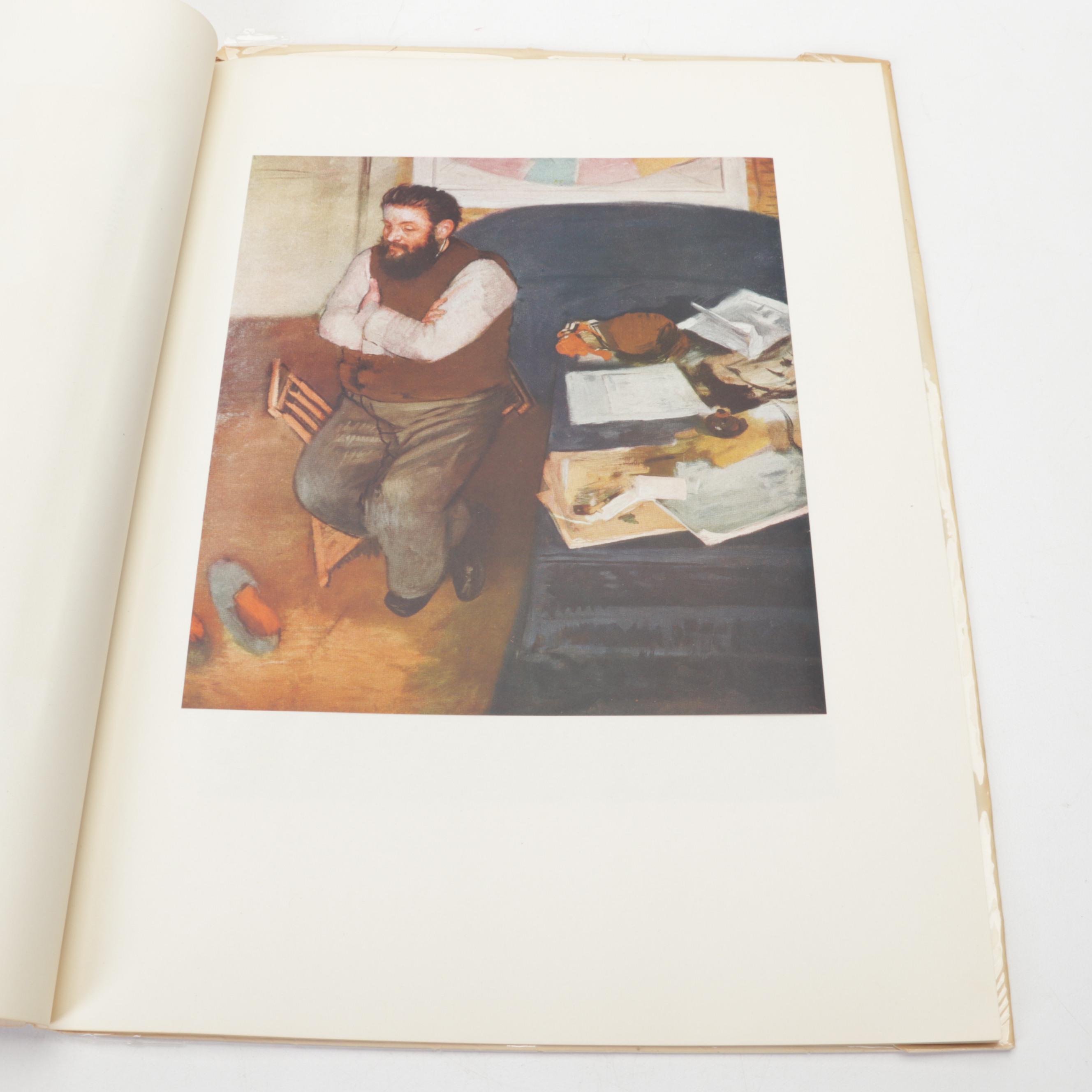 "Degas: Dancers and Ballet Scenes" Portfolio and "Degas" Abrams Art Book