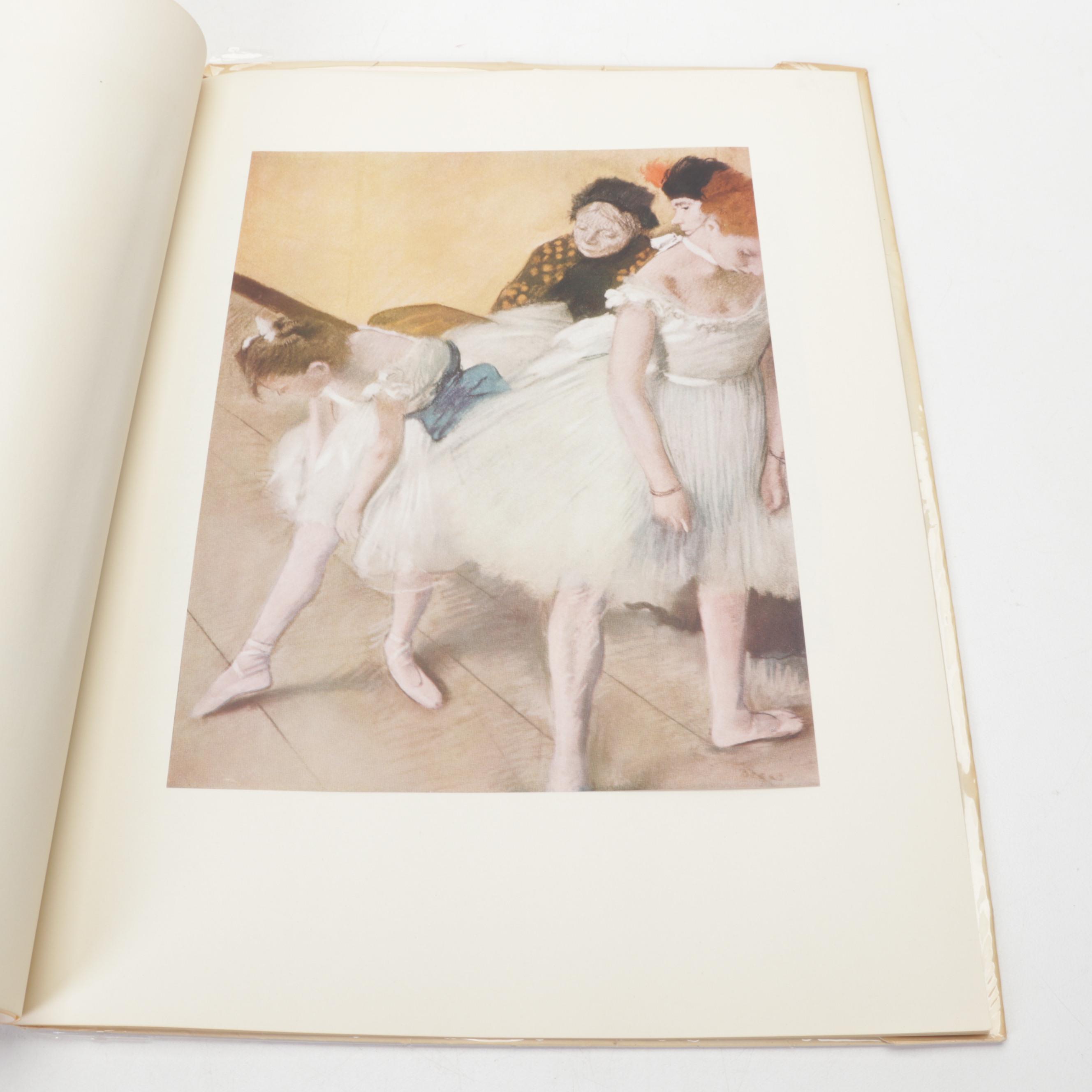 "Degas: Dancers and Ballet Scenes" Portfolio and "Degas" Abrams Art Book