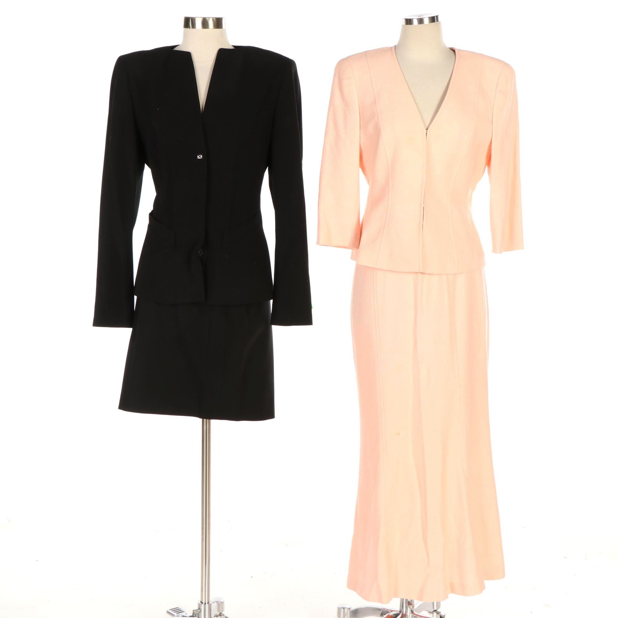 Escada Skirt Suits in Wool Blend