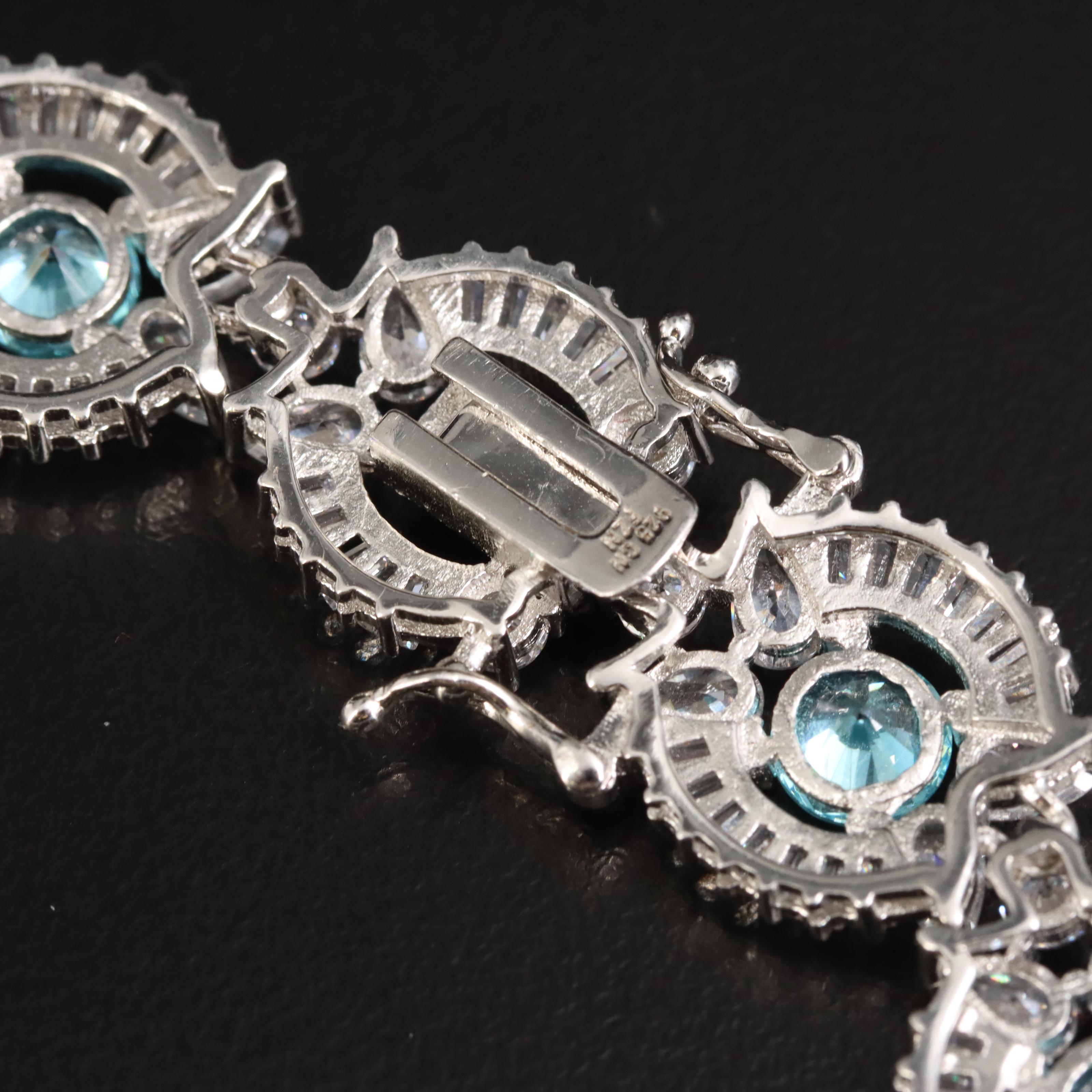 Sterling Cubic Zirconia Bracelets