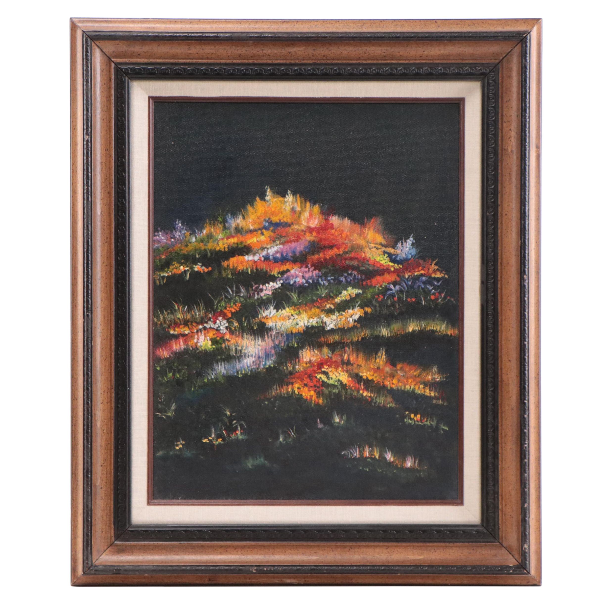 Acrylic Painting of Flowers