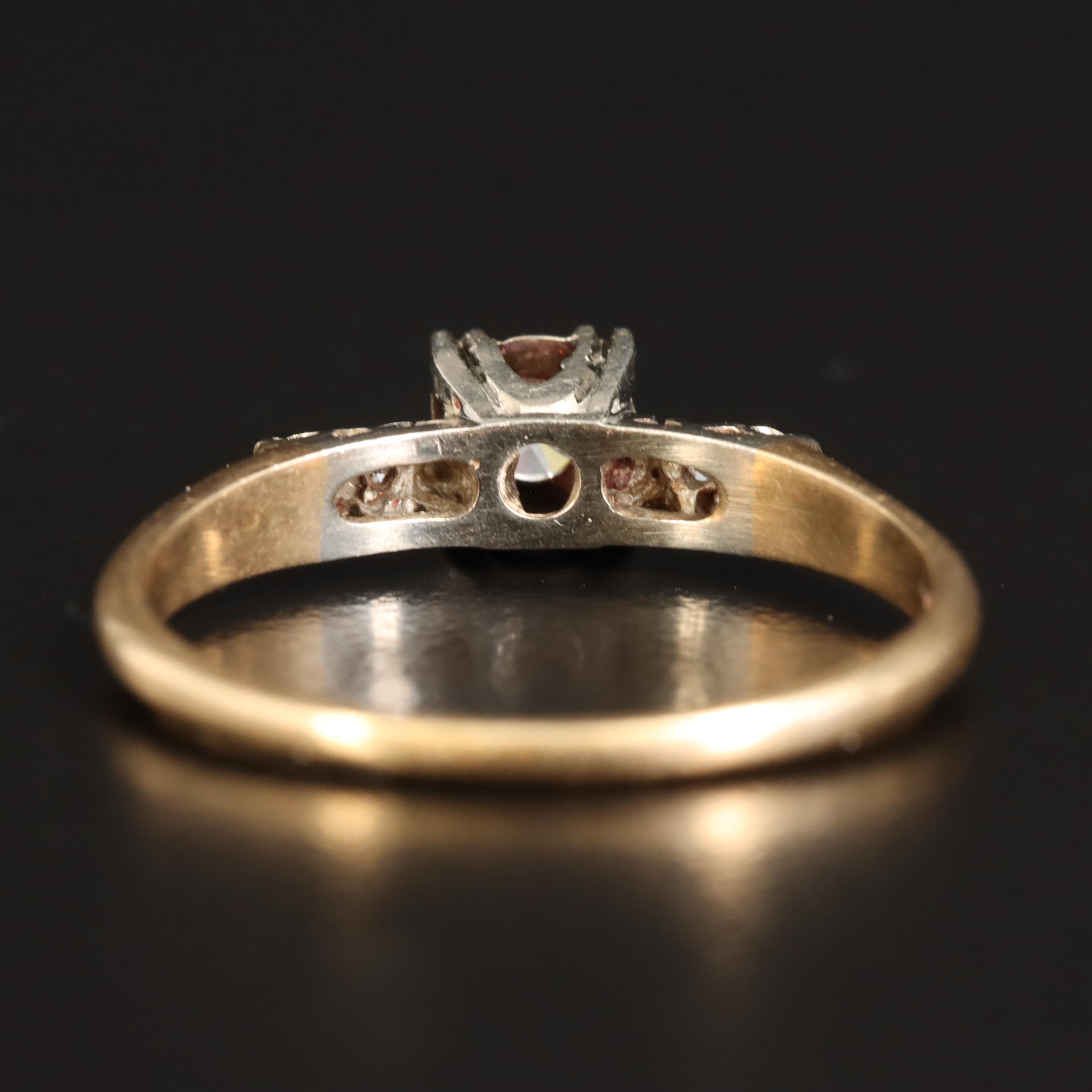 14K 0.11 CTW Diamond Ring