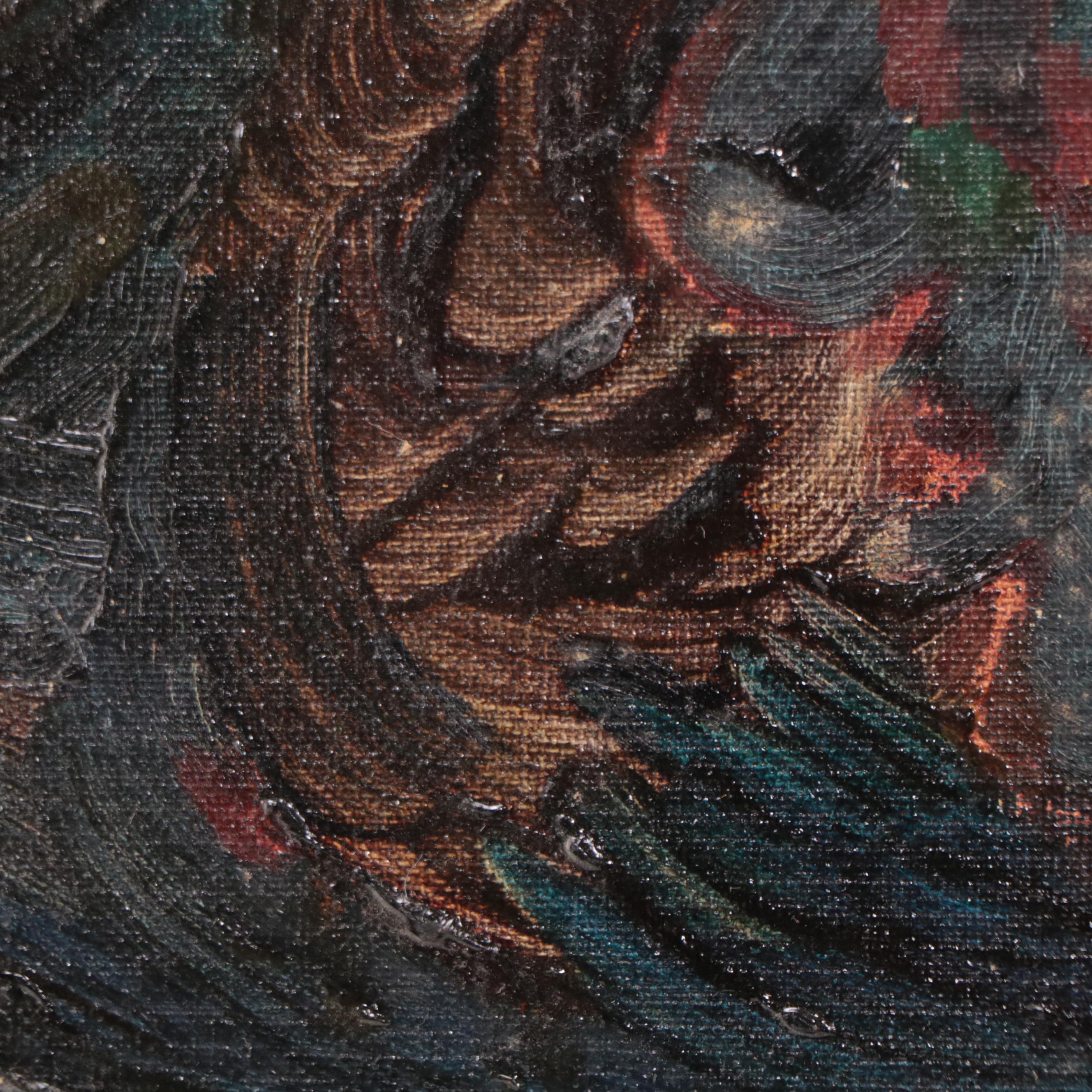 Oil Painting of Landscape, 1968