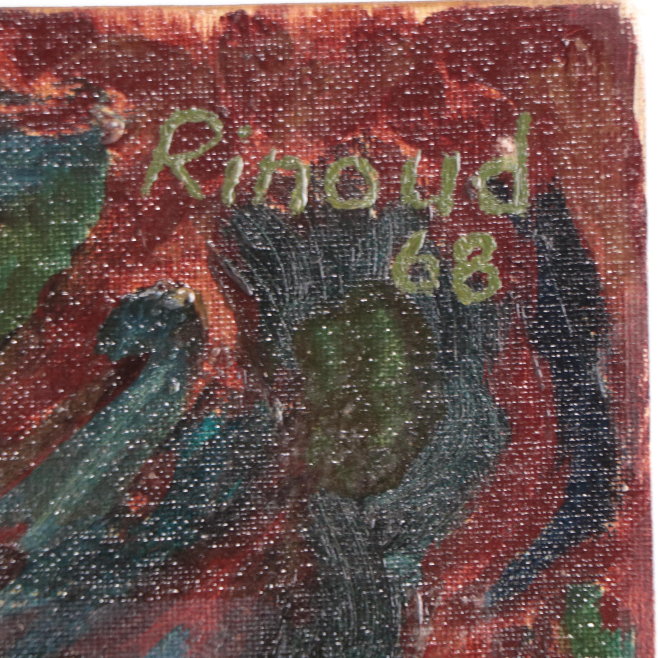 Oil Painting of Landscape, 1968