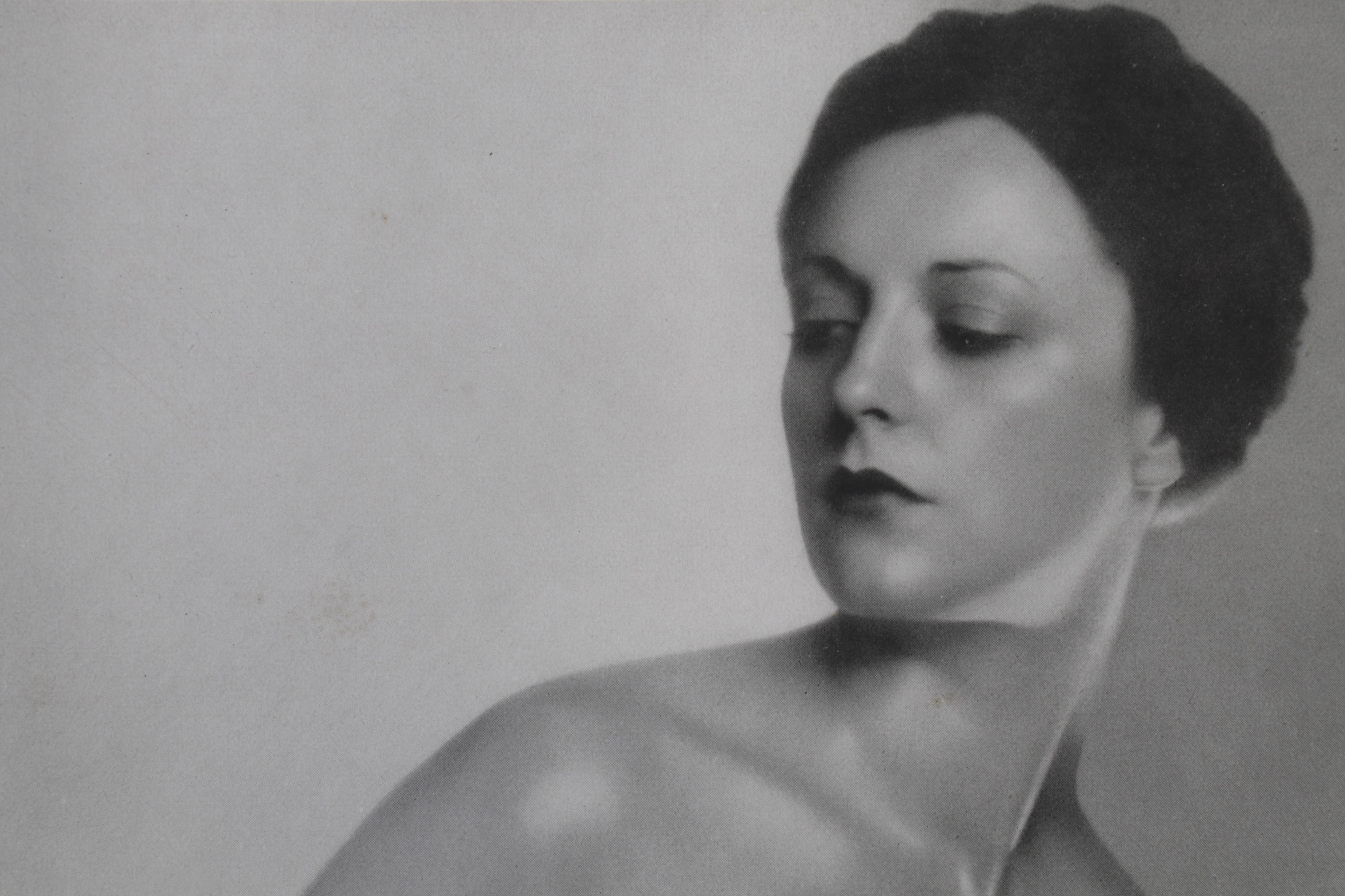 Dorothy Wilding Nude Portrait Halftone From "Das Deutsches Aktwerk," Circa 1938