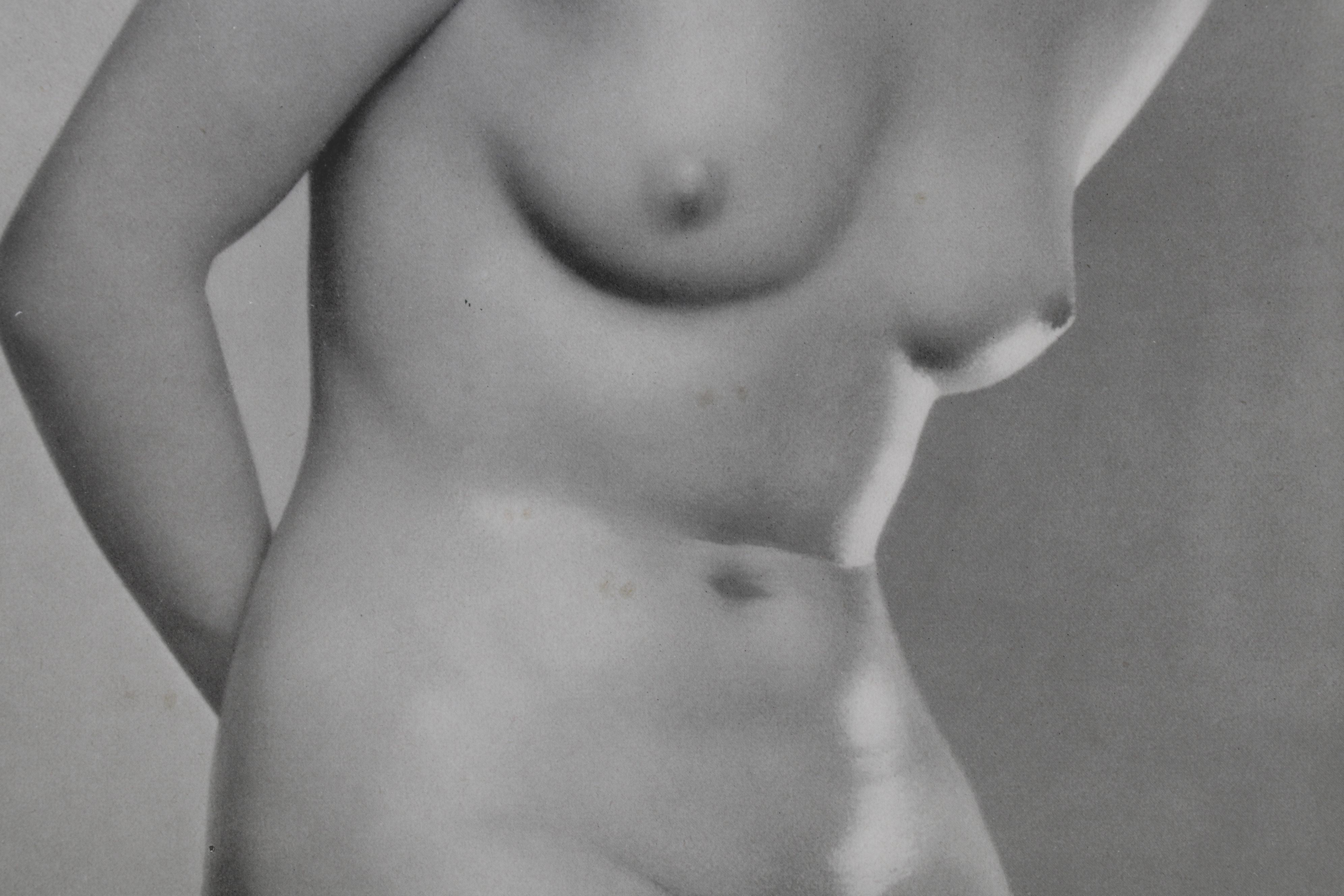 Dorothy Wilding Nude Portrait Halftone From "Das Deutsches Aktwerk," Circa 1938