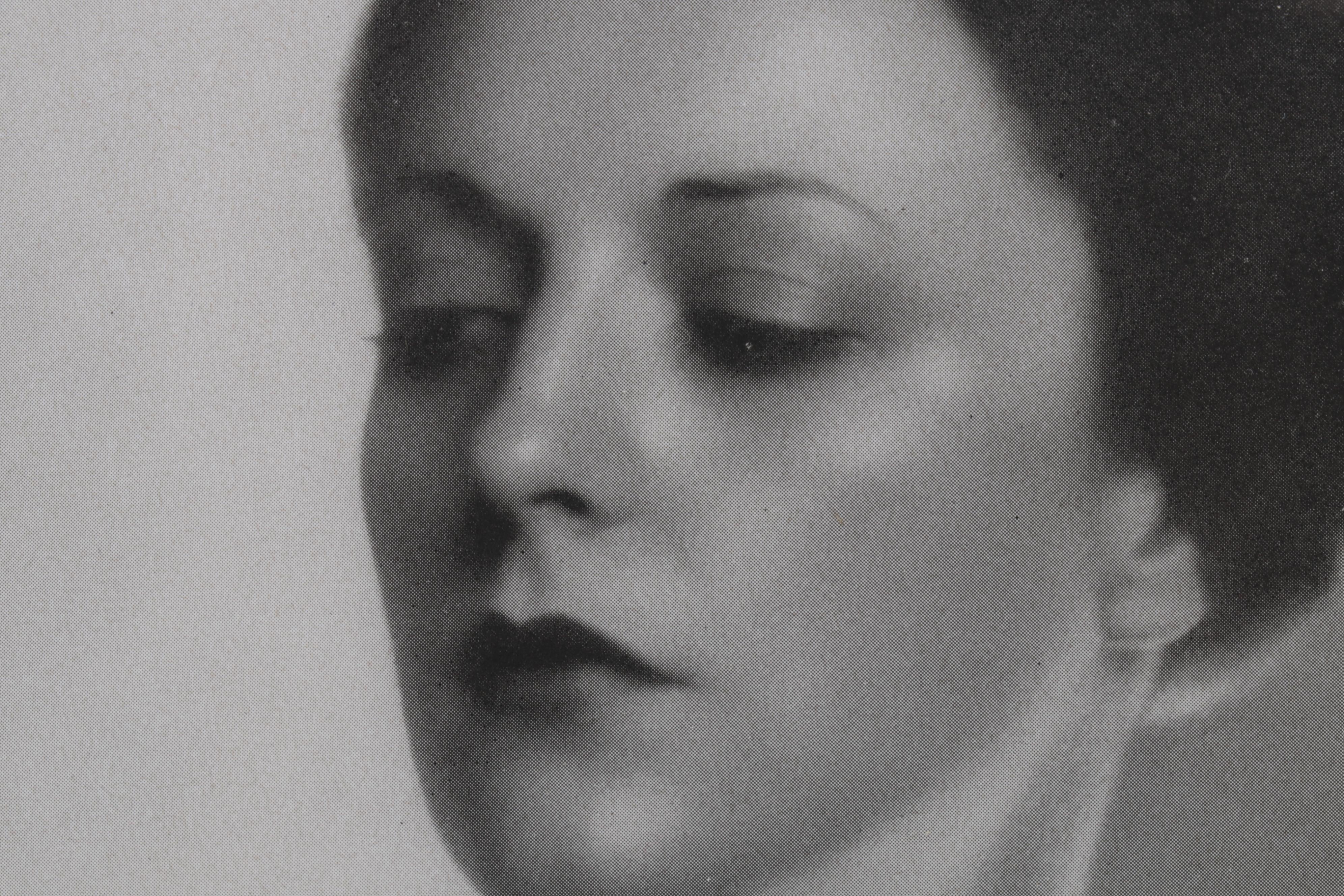 Dorothy Wilding Nude Portrait Halftone From "Das Deutsches Aktwerk," Circa 1938