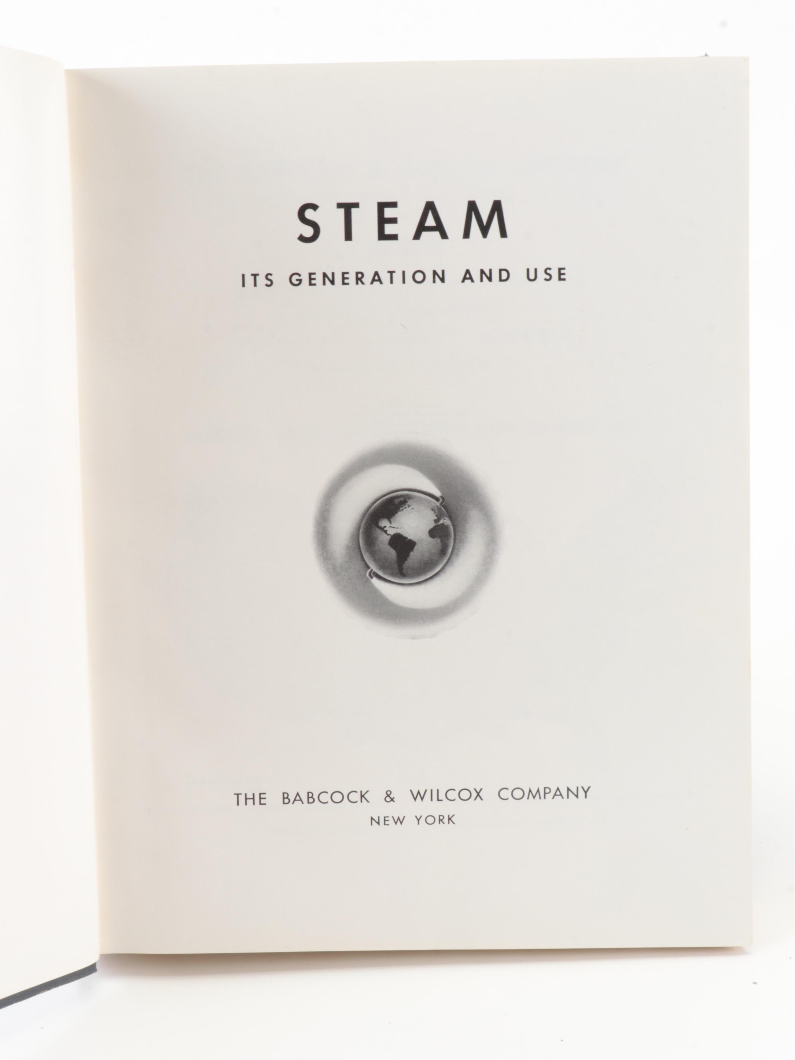"Steam: Its Generation and Use" with Other Guide Books and Record Albums