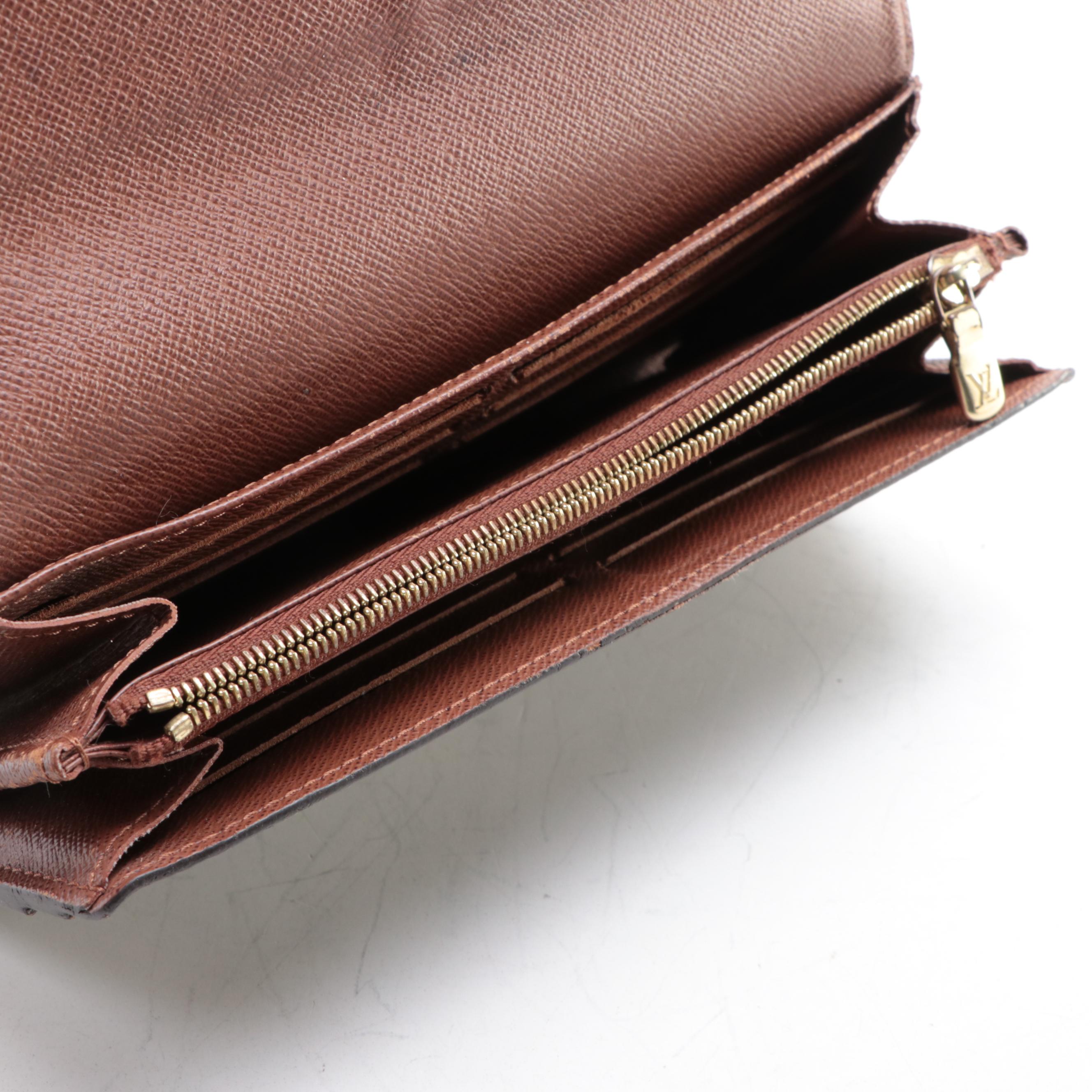 Louis Vuitton Sarah Wallet in Monogram Canvas