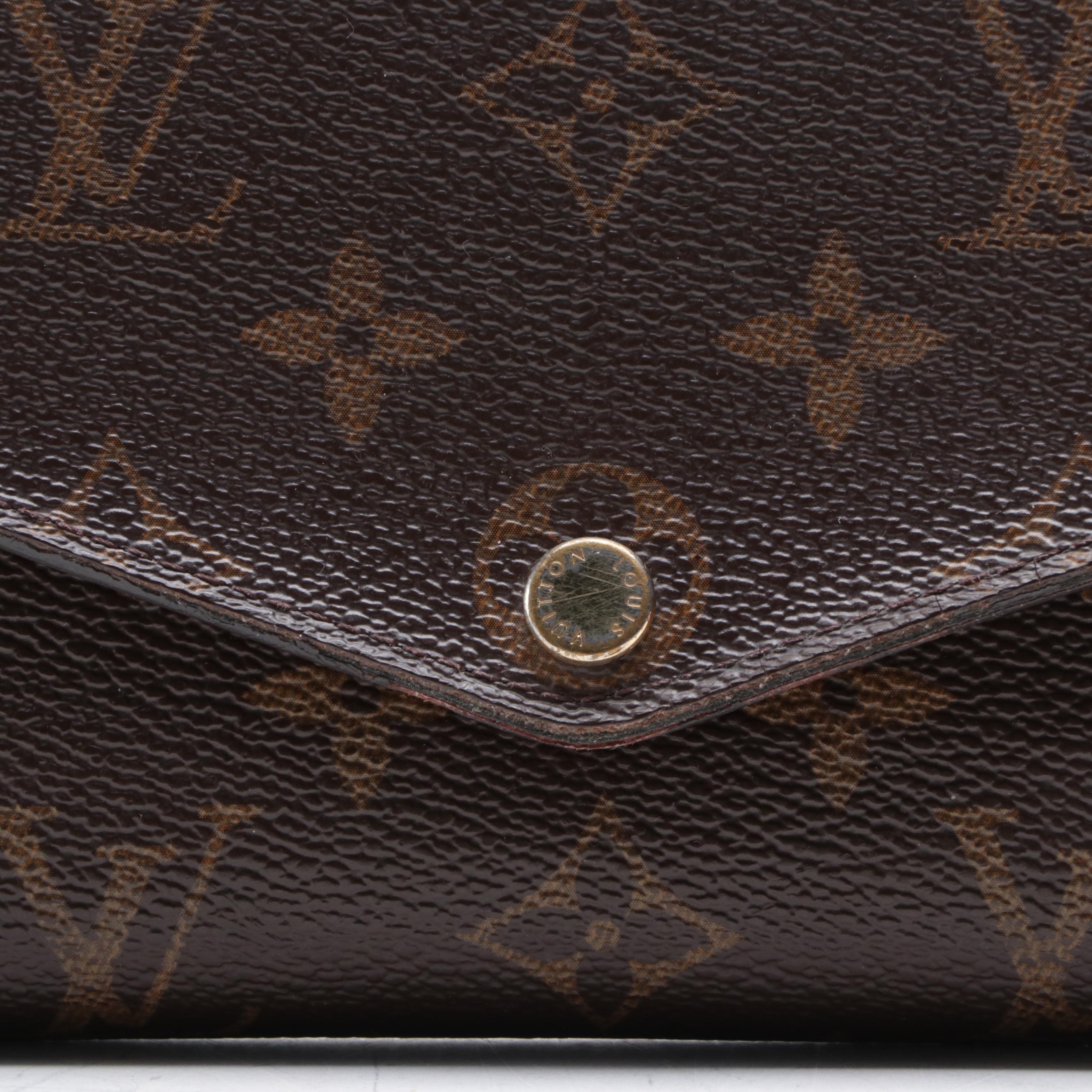 Louis Vuitton Sarah Wallet in Monogram Canvas