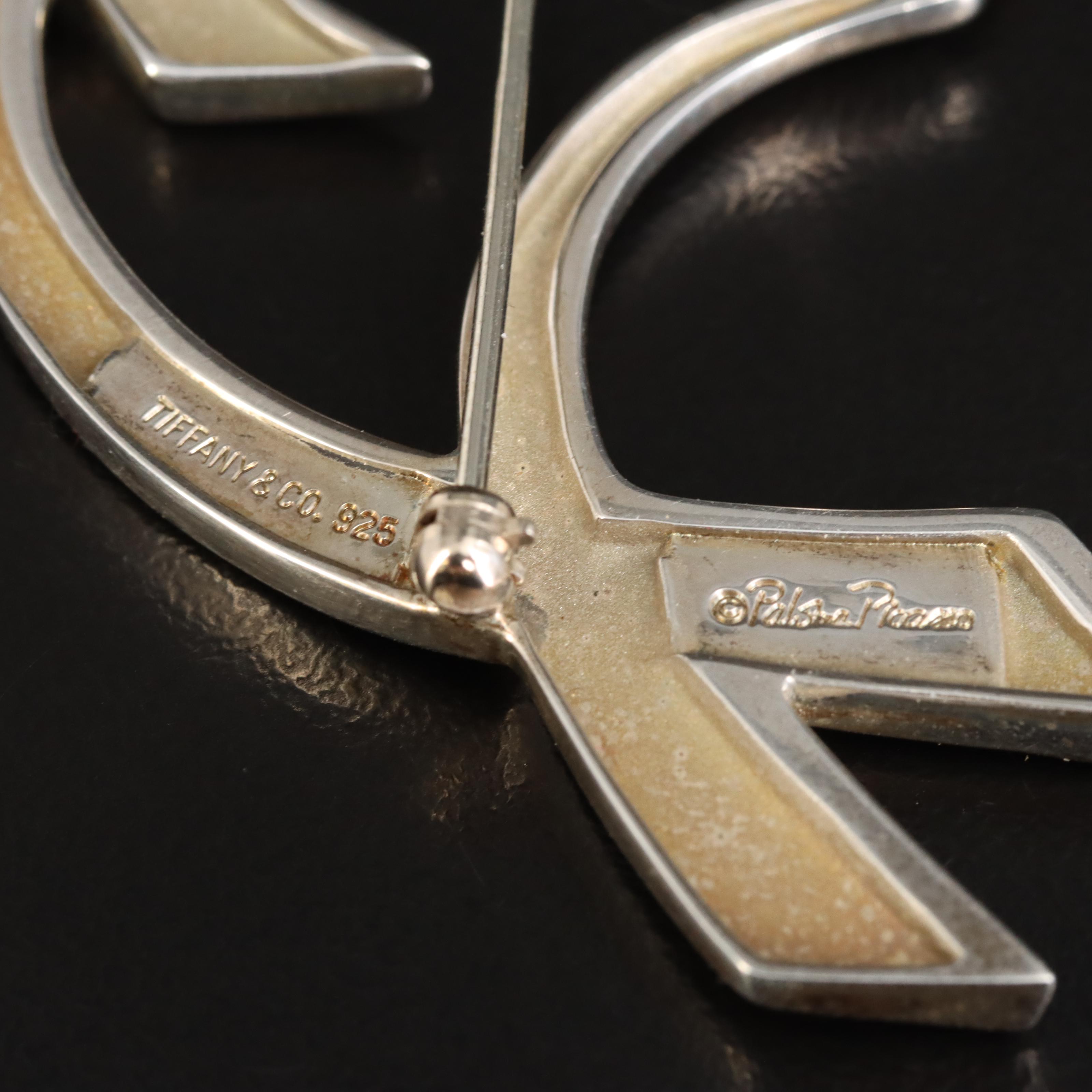 Paloma Picasso for Tiffany & Co. Sterling Dog Brooch