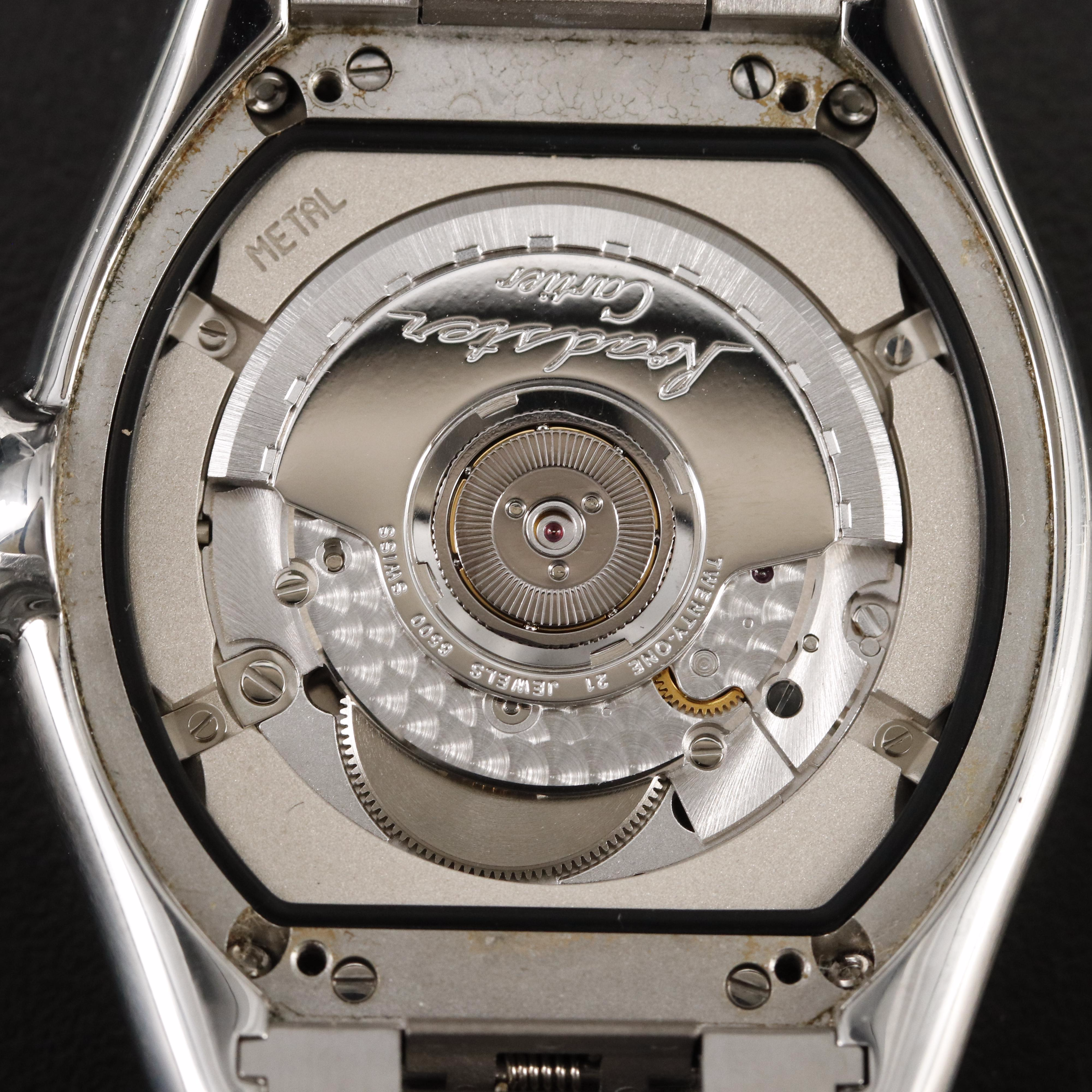 Cartier Roadster GMT Stainless Steel Watch