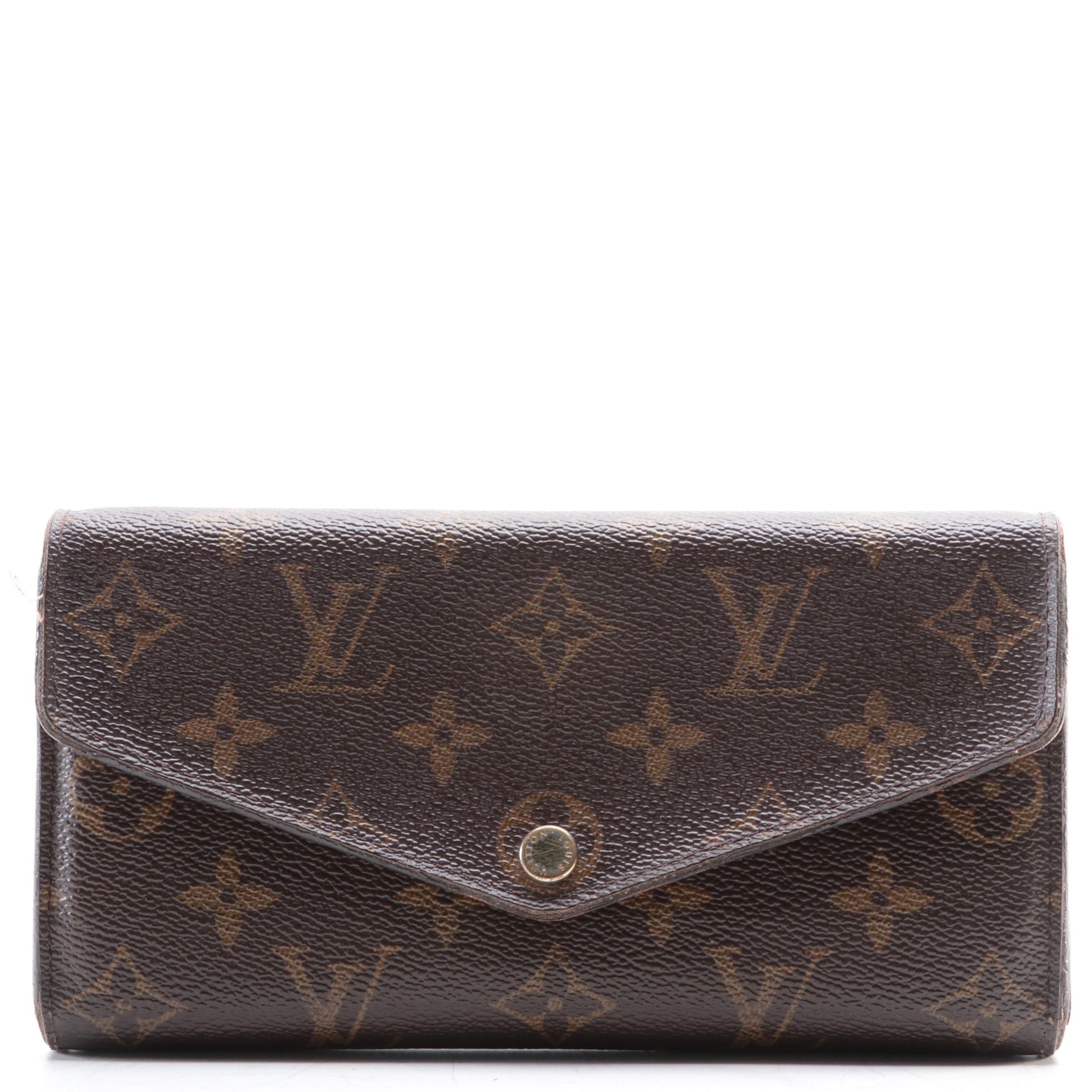 Louis Vuitton Sarah Wallet in Monogram Canvas