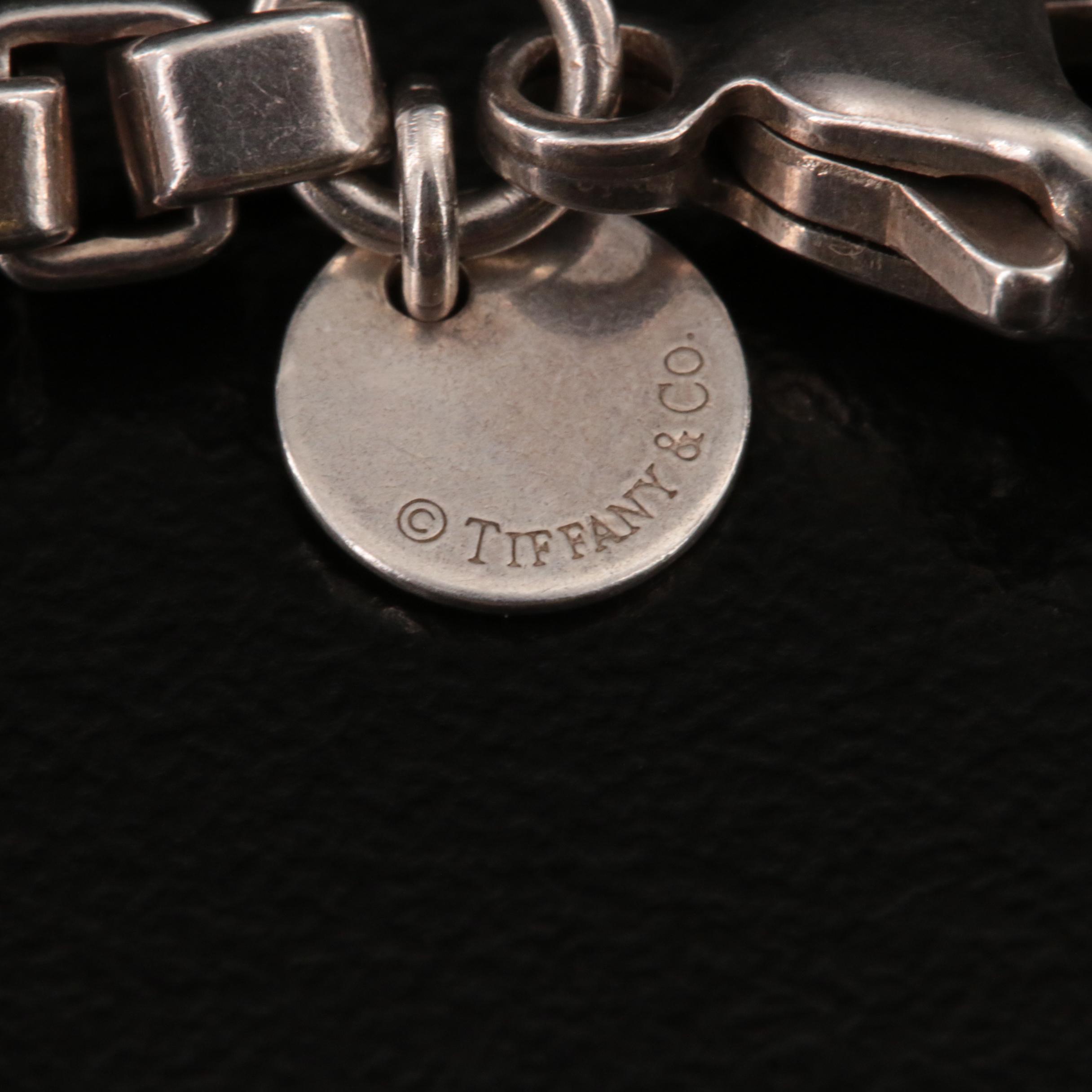 Tiffany & Co. Sterling Box Chain Necklace