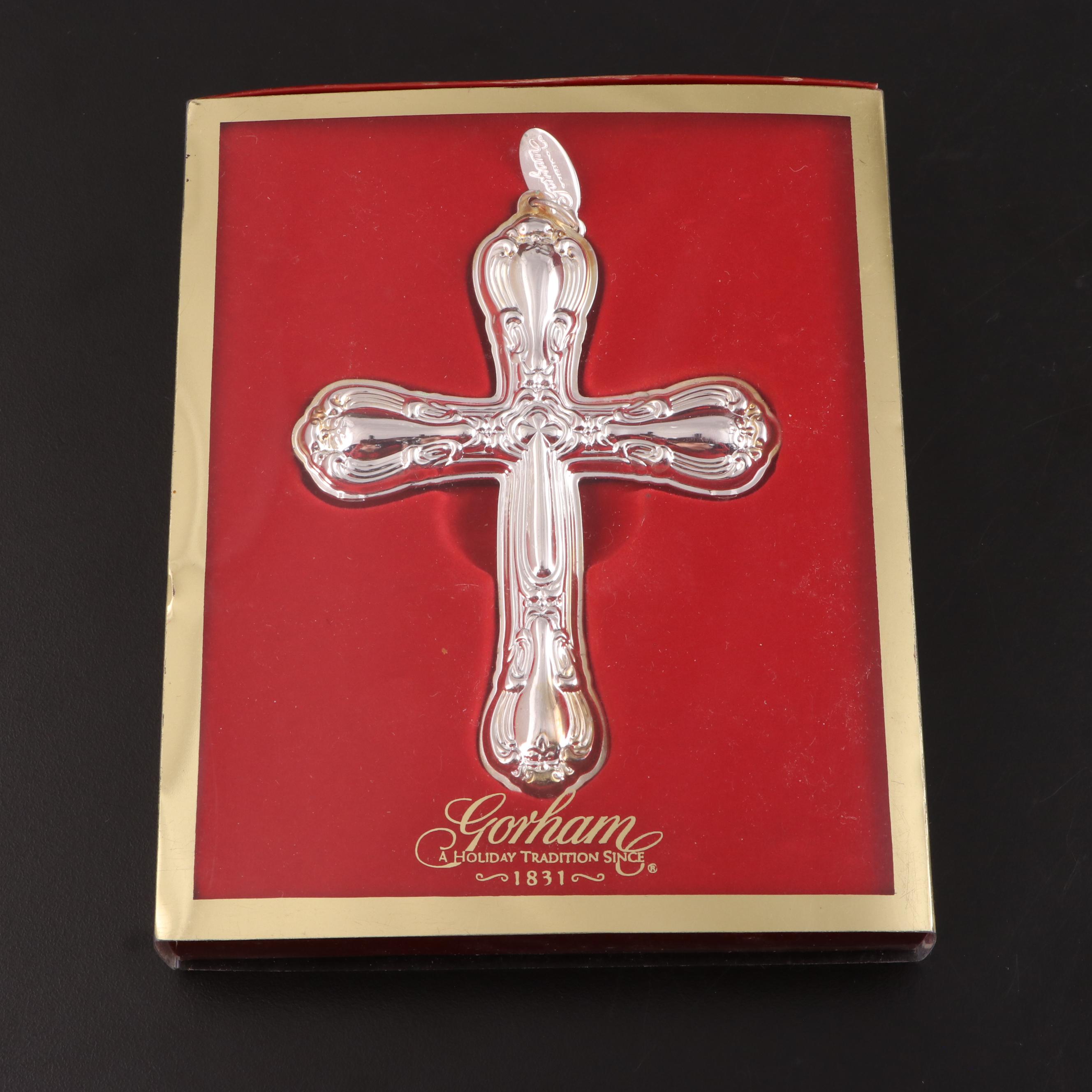 Gorham Silver Plate Christmas Ornaments