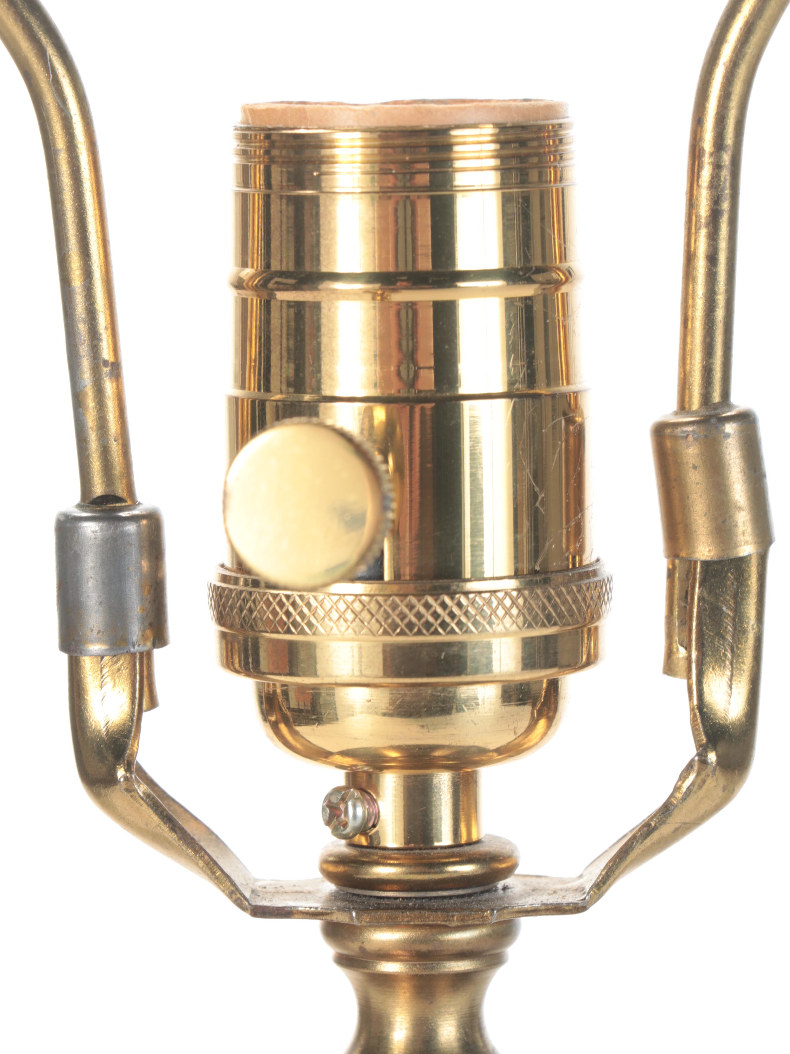 Chinese Blue and White Plum Blossom Porcelain Table Lamp, Mid to Late 20th C