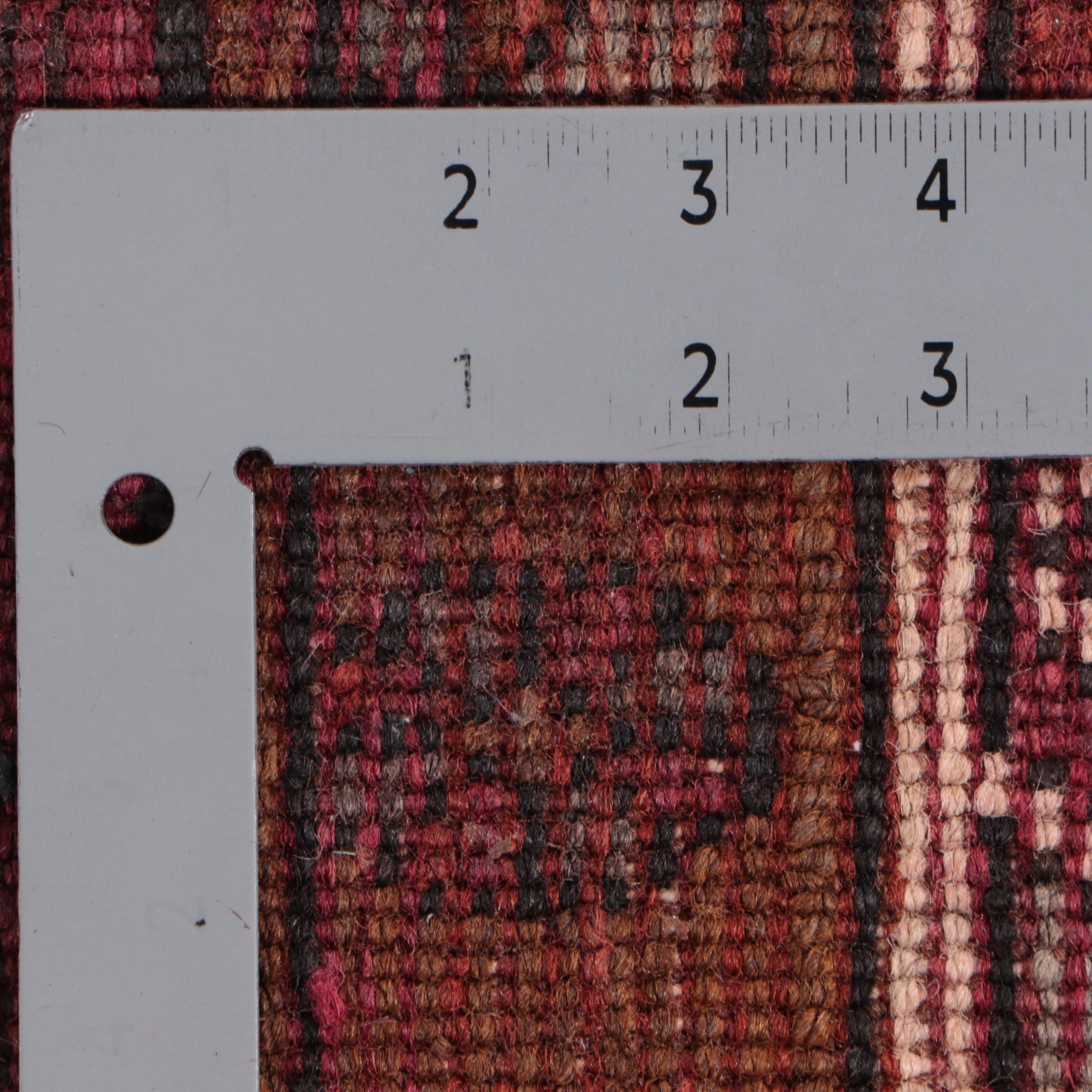 4'2 x 13'4 Hand-Knotted Turkish Konya Long Rug