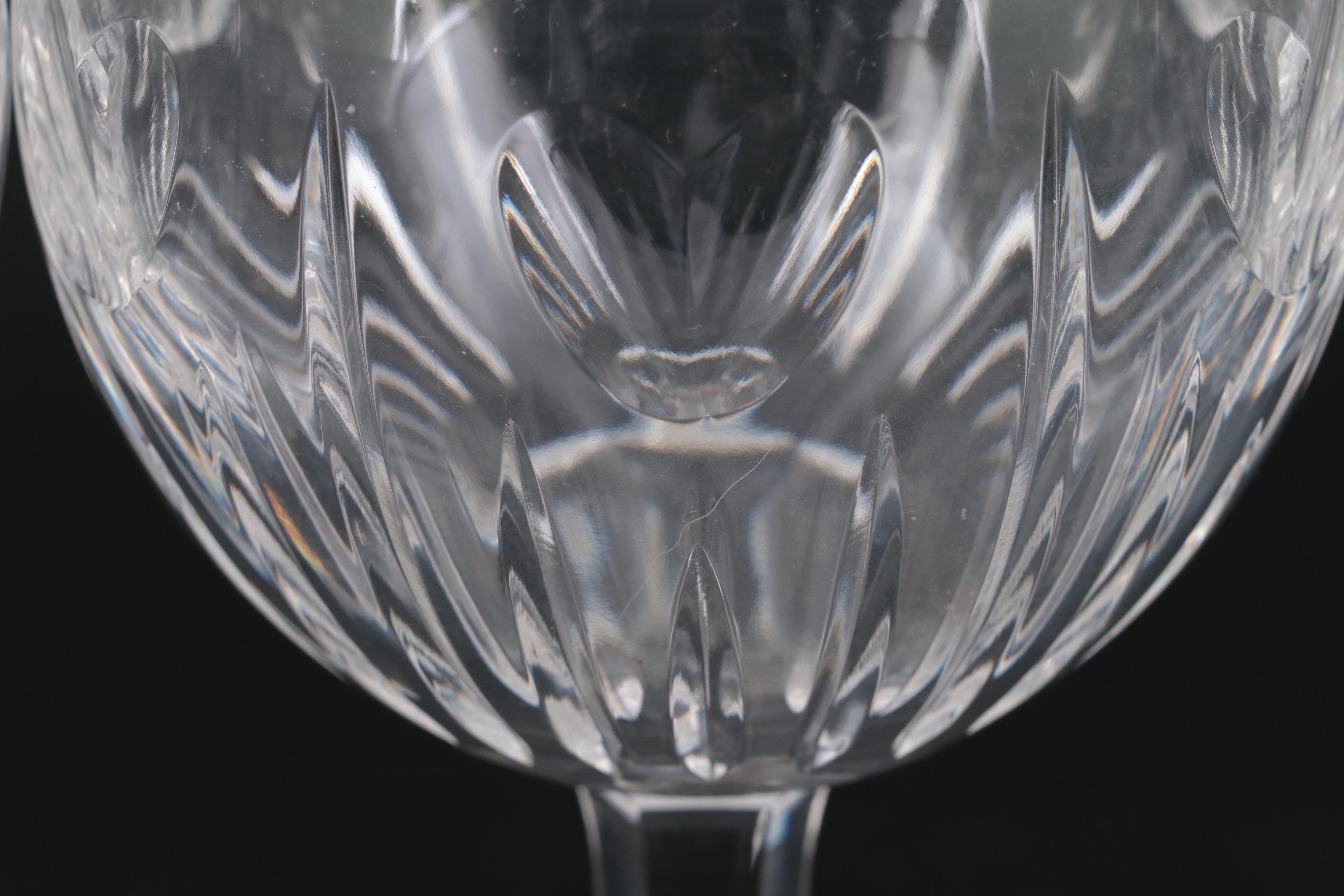 Waterford Crystal Millennium Collection "Love" Toasting Wine Goblets