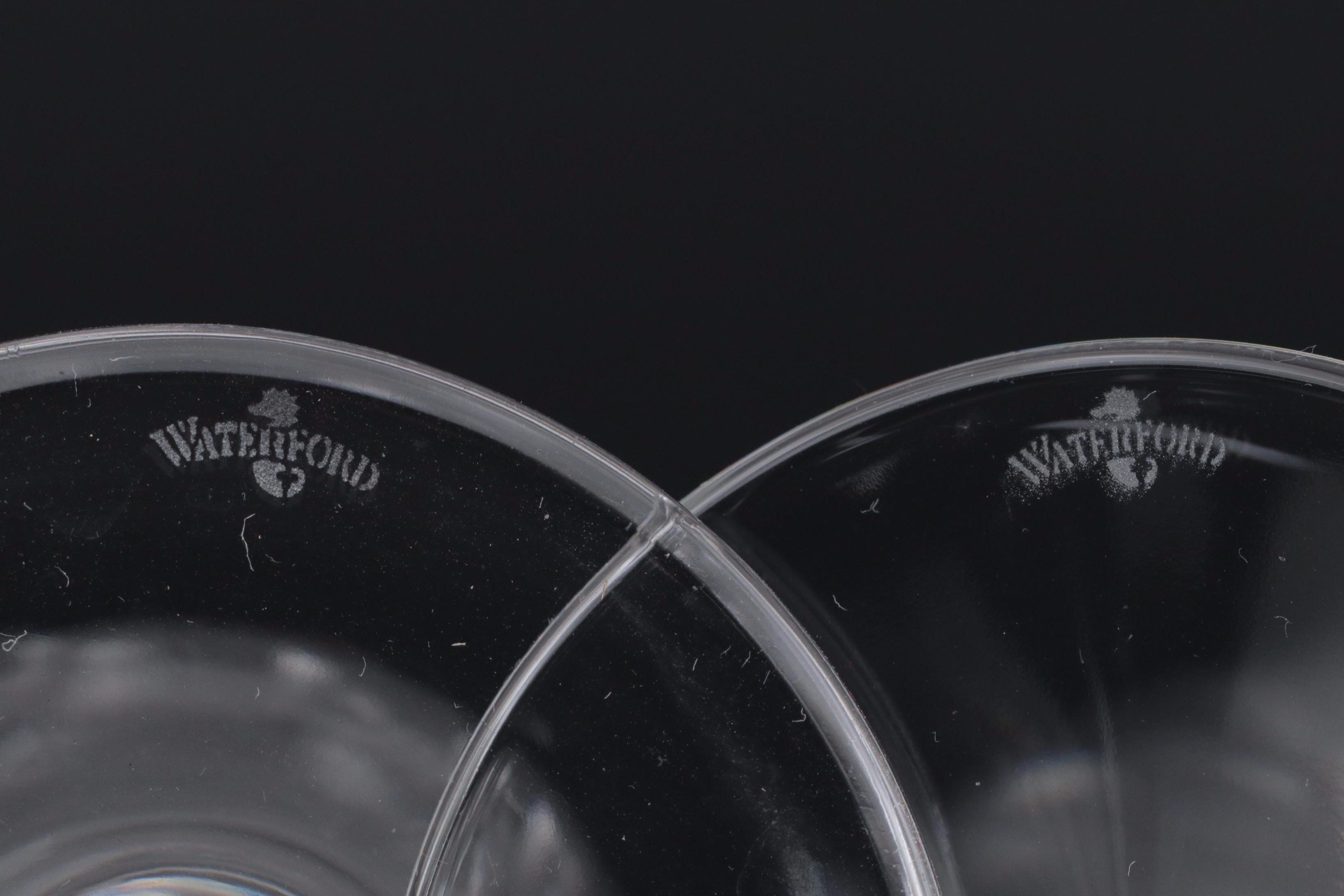 Waterford Crystal Millennium Collection "Love" Toasting Wine Goblets