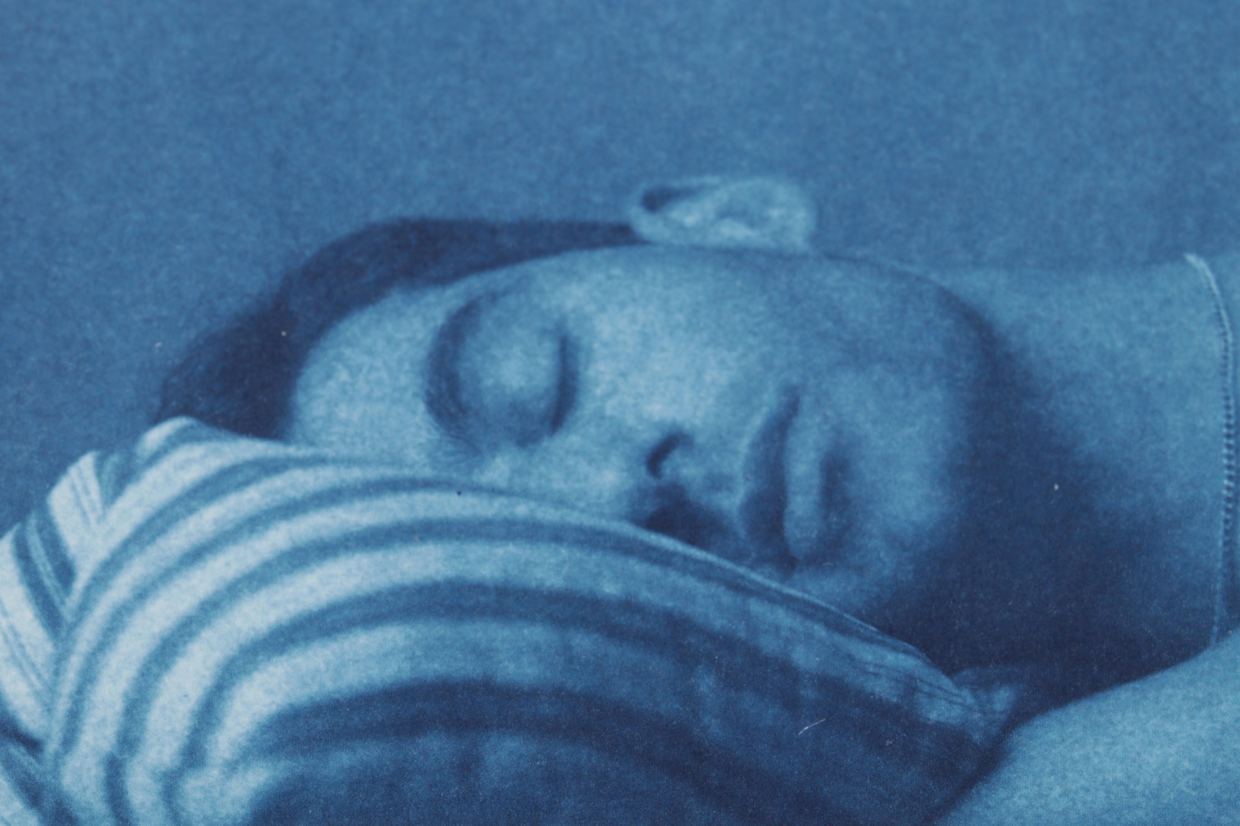 John Dugdale Photogravure "Self-Portrait With Lilacs for Walt Whitman," 2002