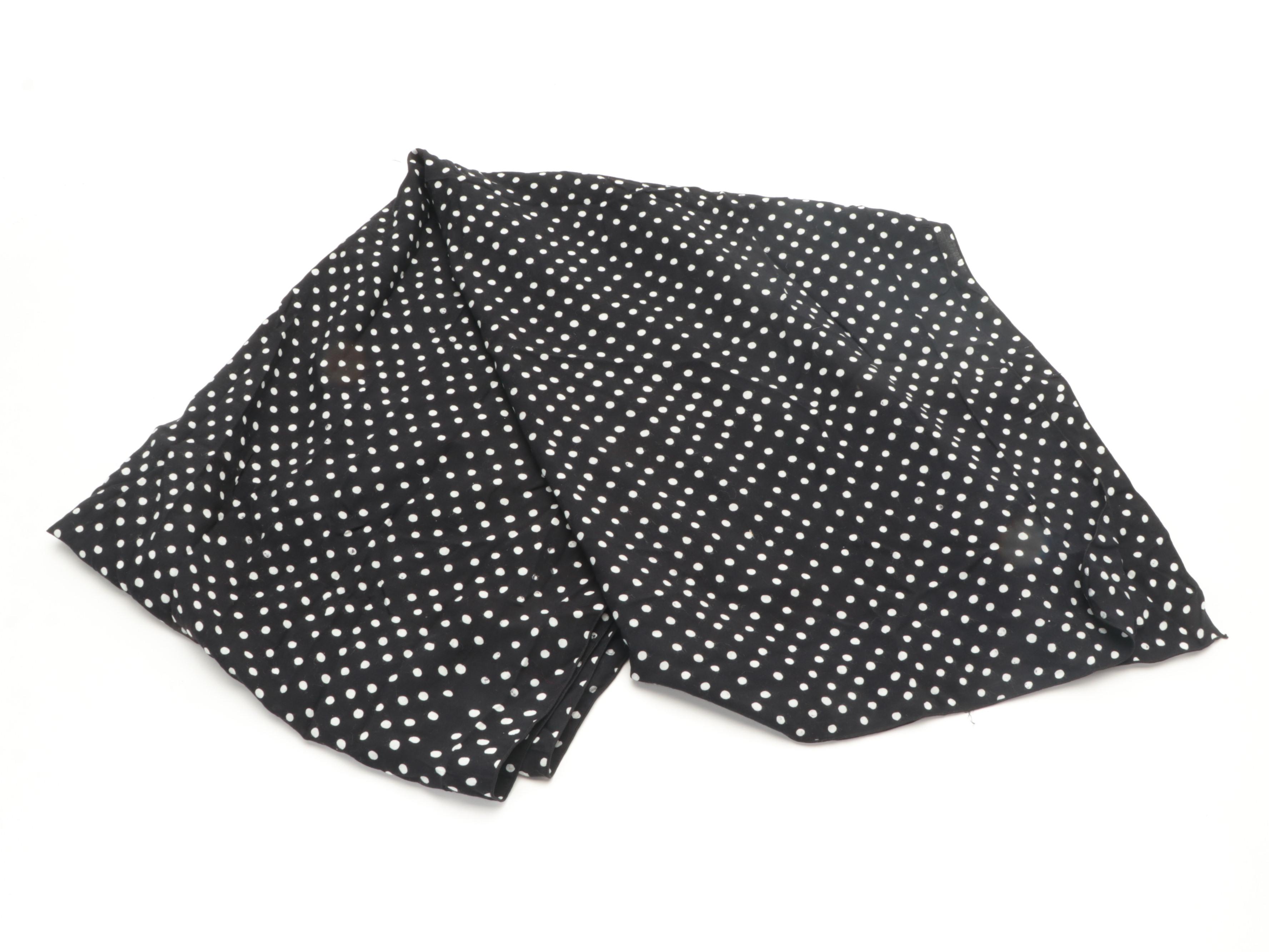 Marella Sport Turtleneck Bib Topper with Knotted Fringe and Other Scarves