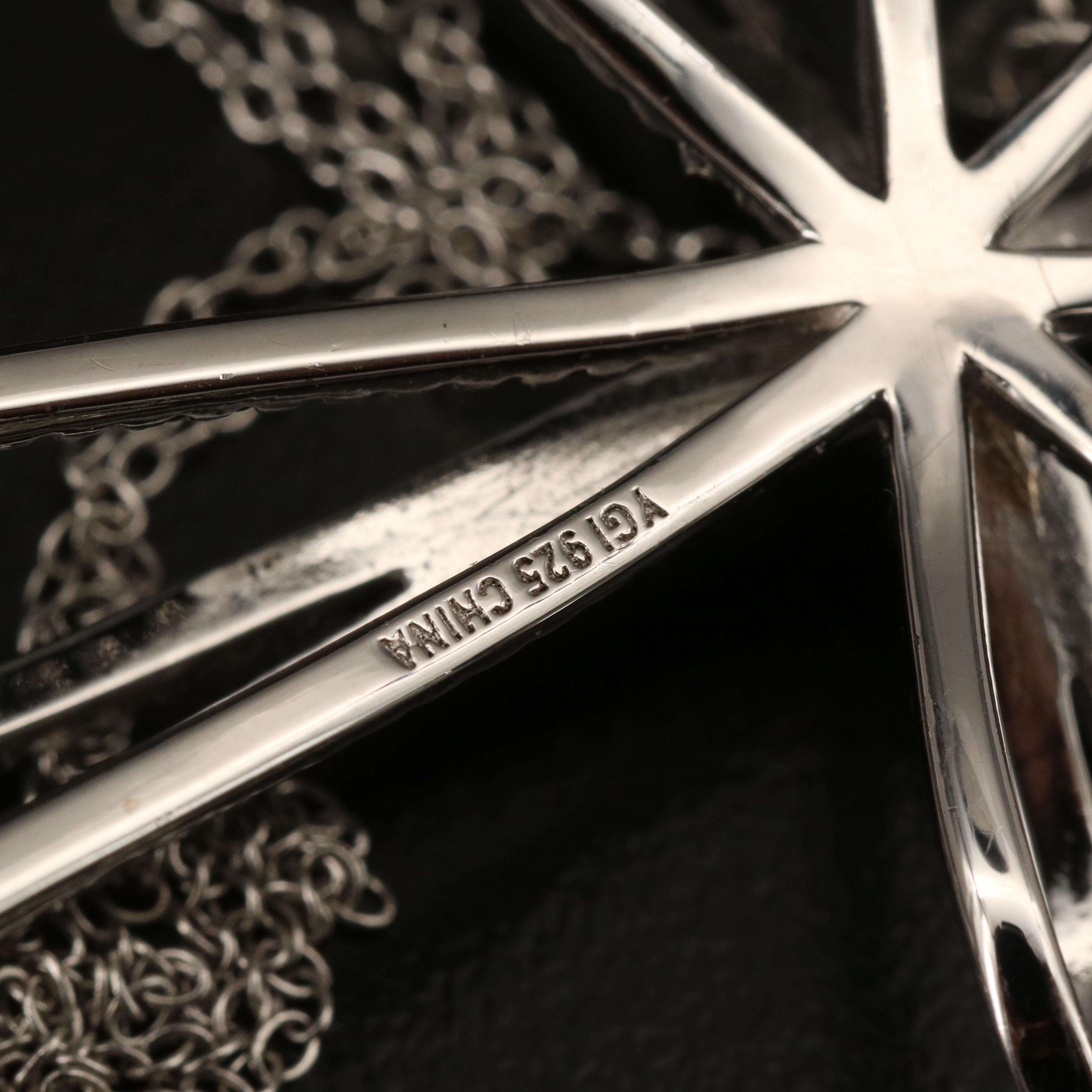 Sterling Jewelry Collection Including Corundum, Diamond and Spinel