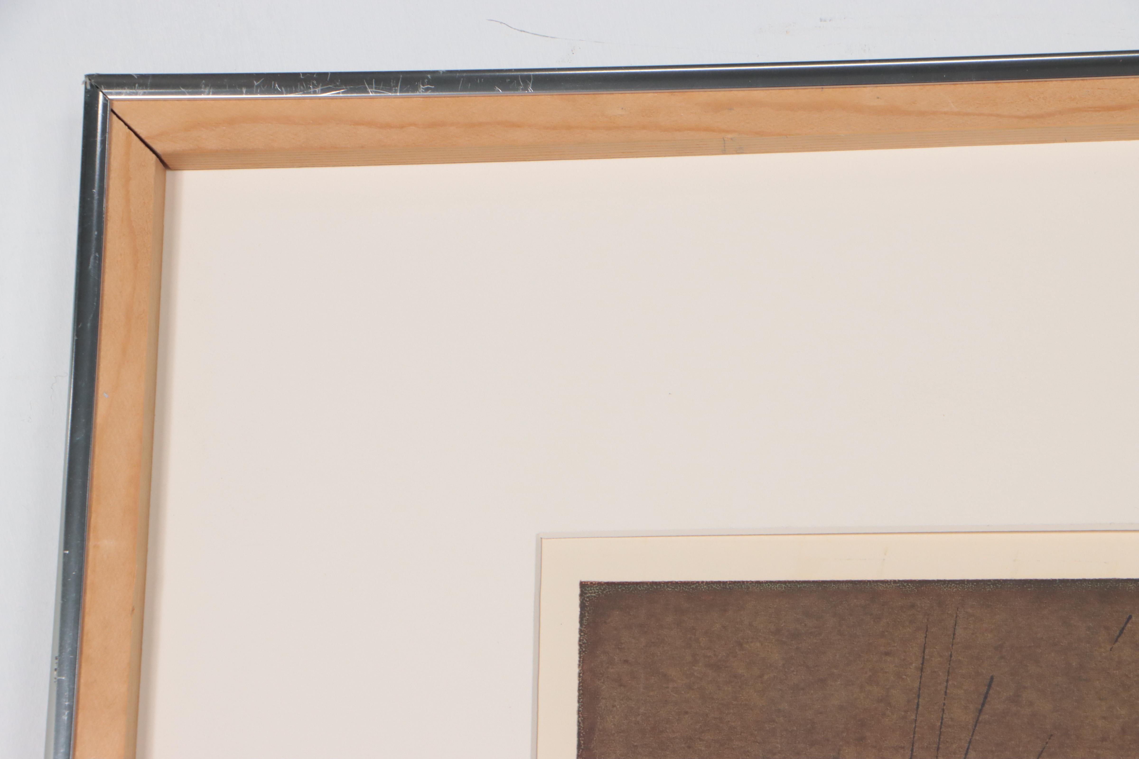 Guy Crittington Maccoy Serigraph "Rain"