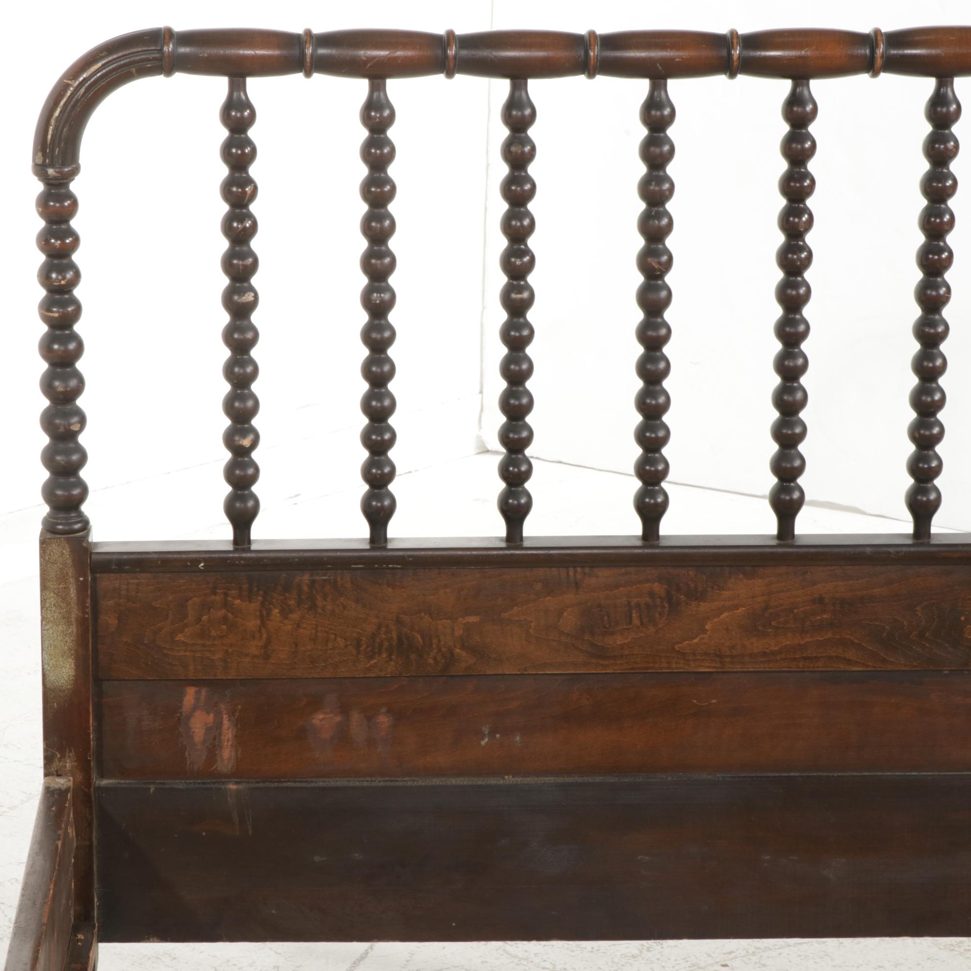 Northern Furniture Jenny Lind Style Full Size Bed, Early to Mid 20th Century