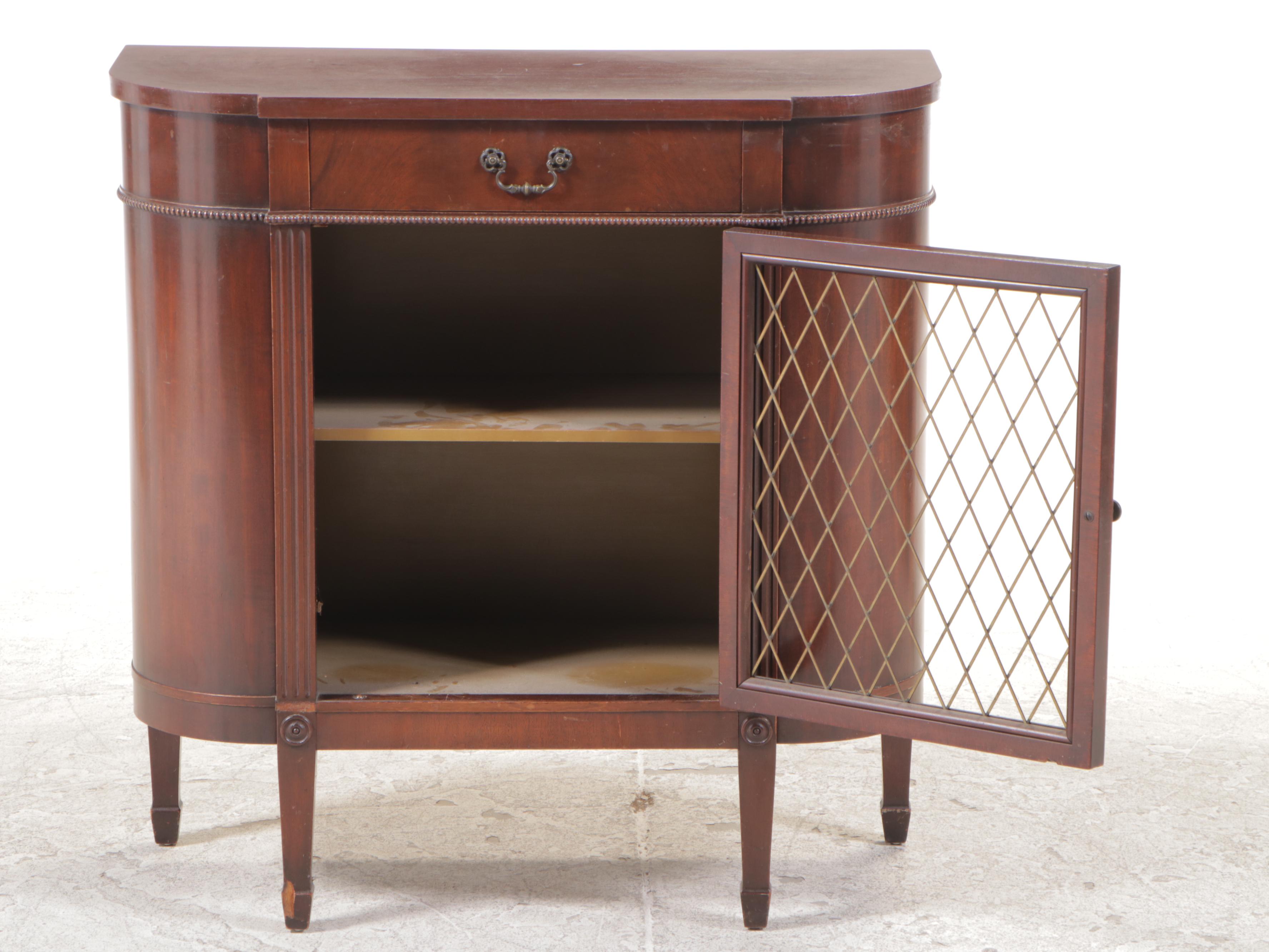 Regency Style Mahogany Side Cabinet, Early to Mid 20th Century