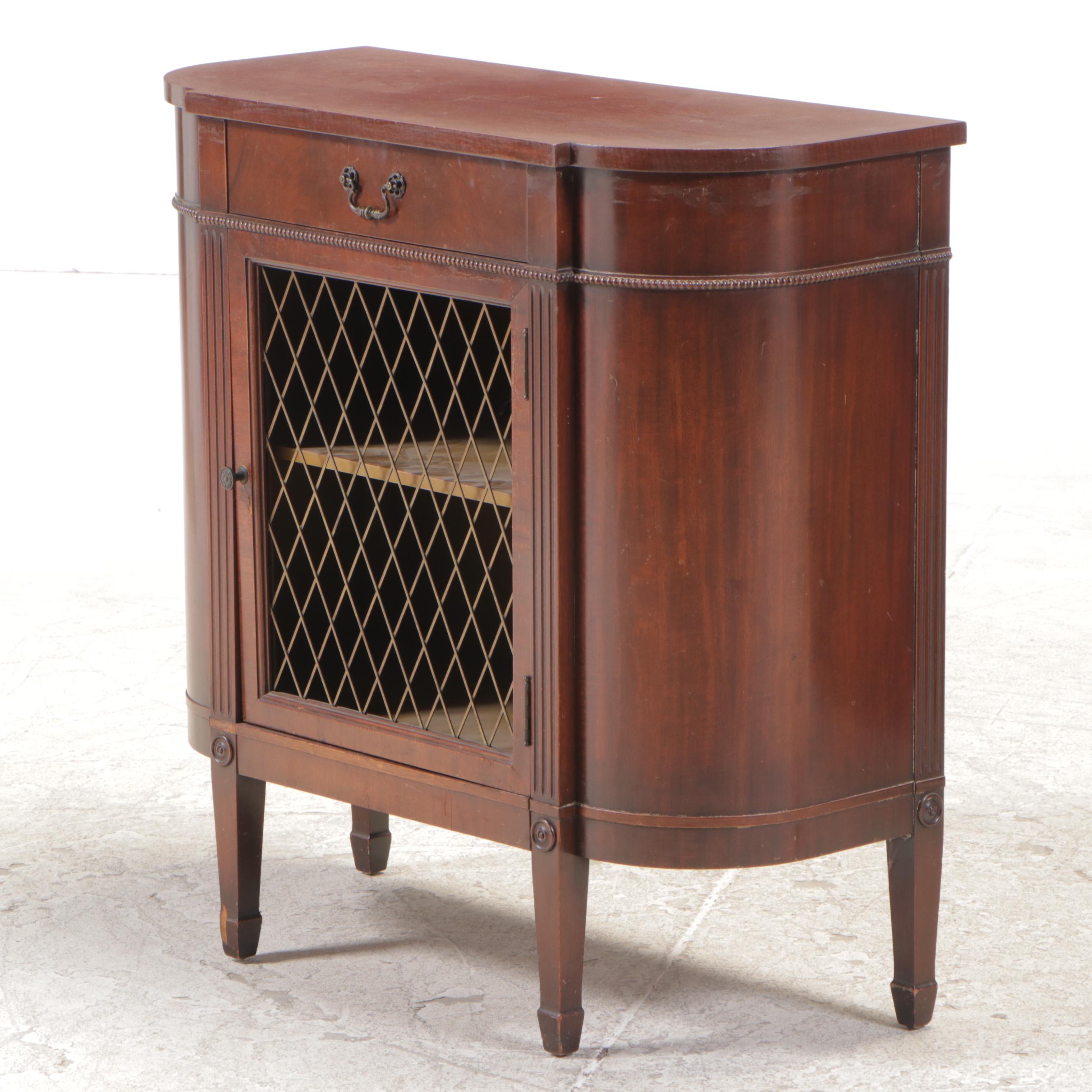 Regency Style Mahogany Side Cabinet, Early to Mid 20th Century