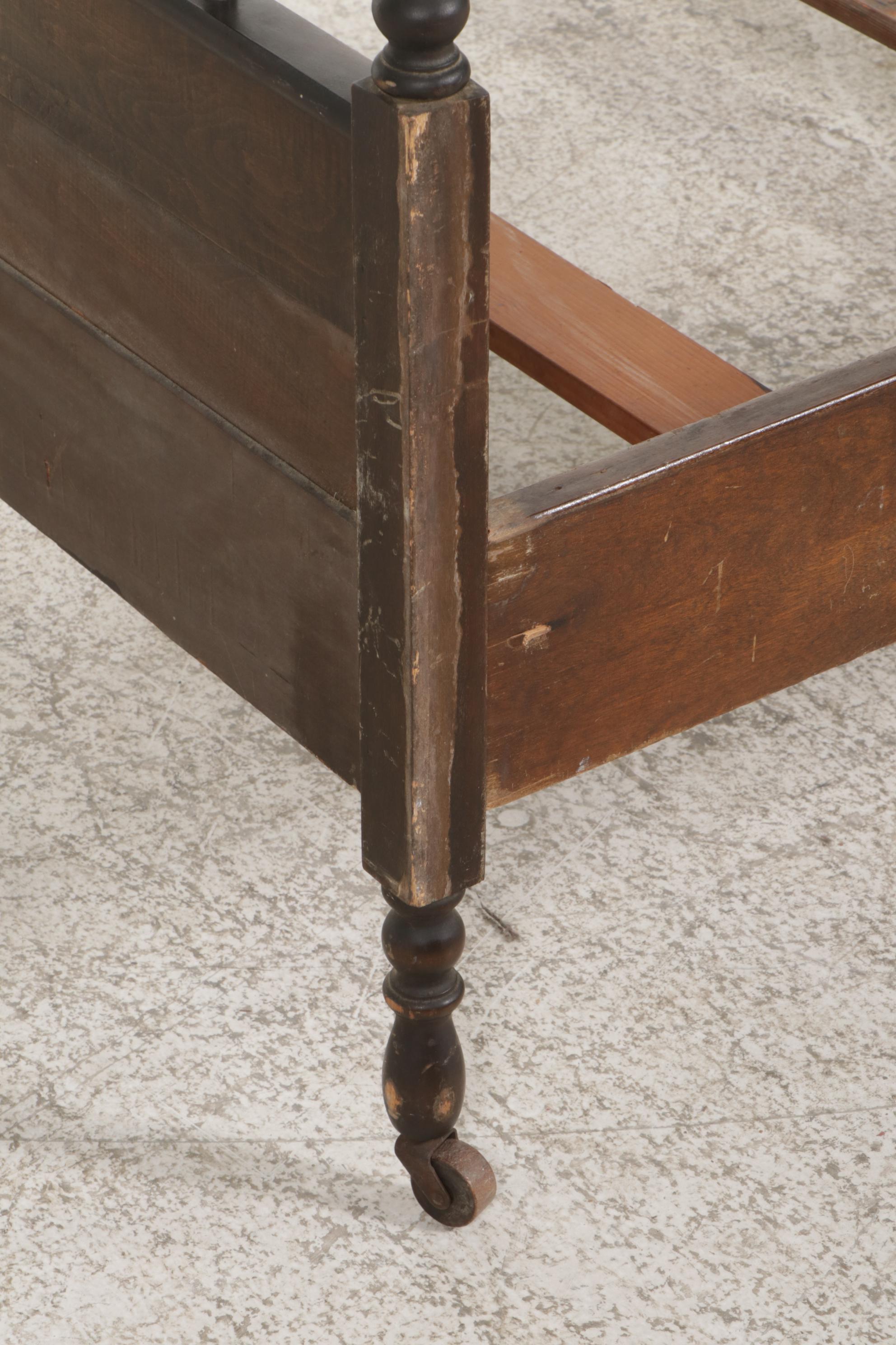 Northern Furniture Jenny Lind Style Full Size Bed, Early to Mid 20th Century