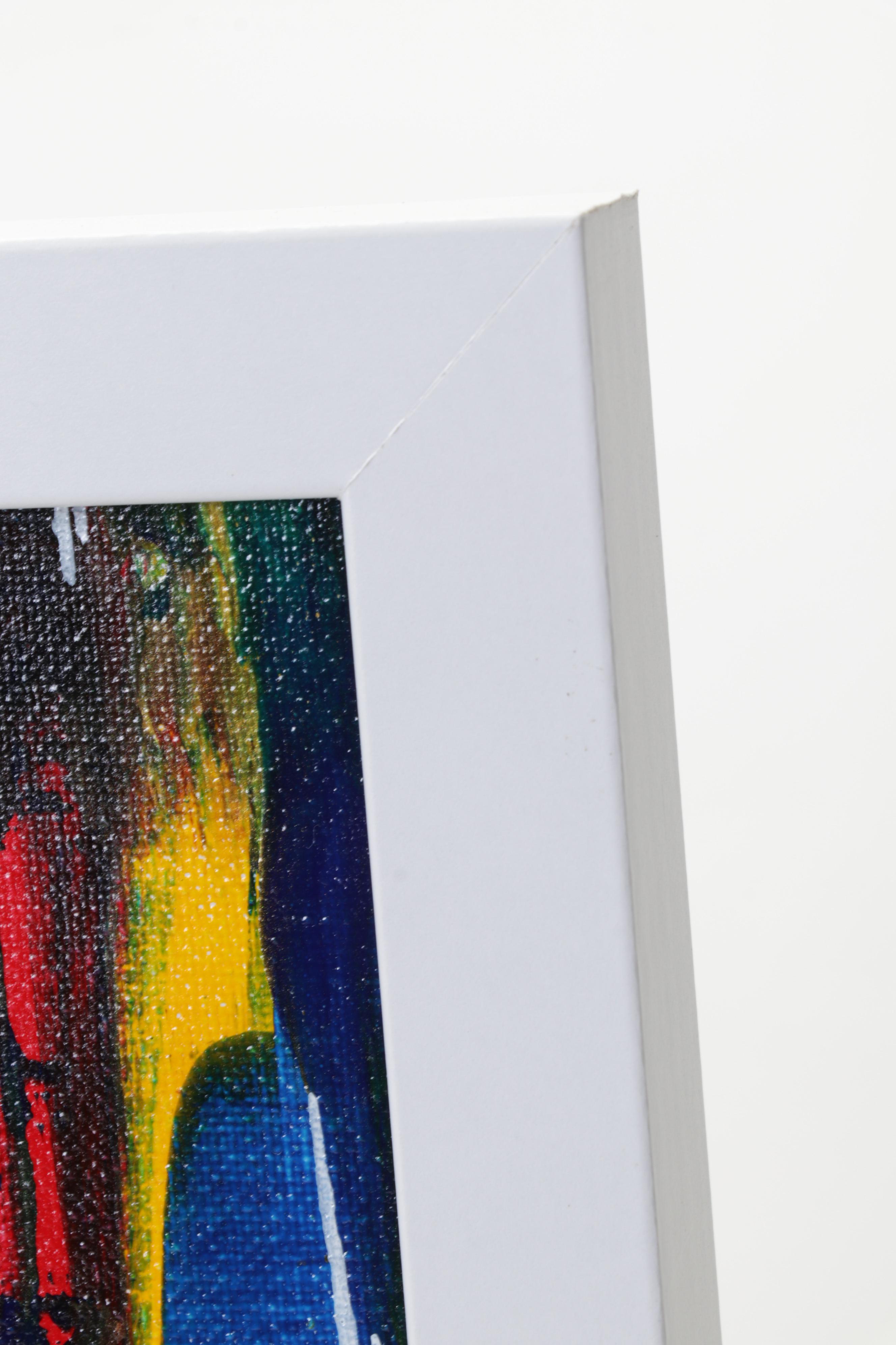 Cheri Clem Abstract Acrylic Painting "Transition," 2022