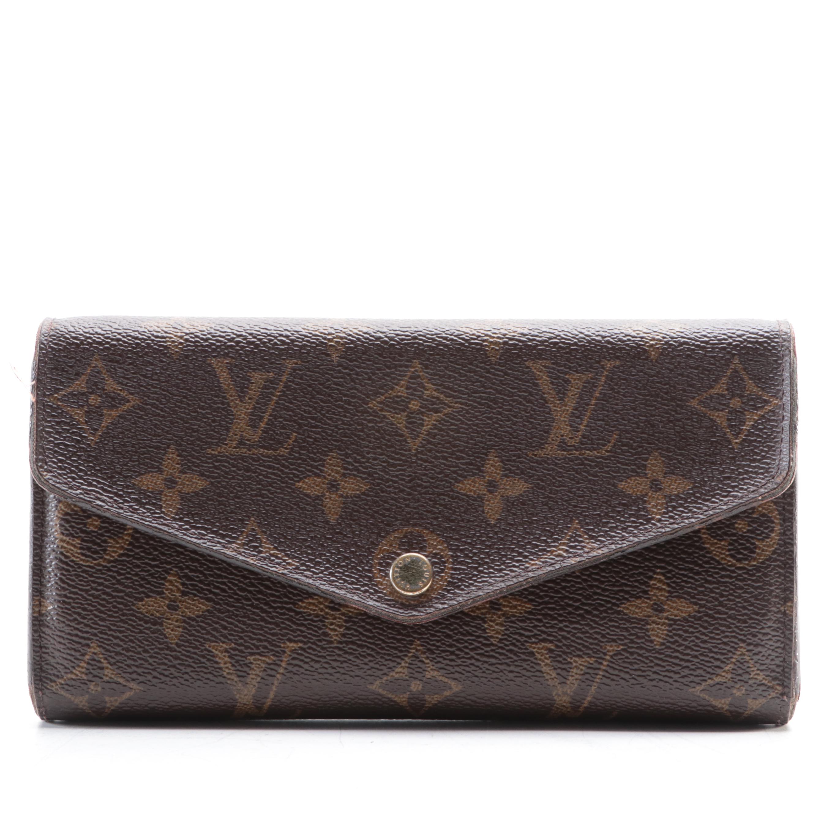 Louis Vuitton Sarah Wallet in Monogram Canvas