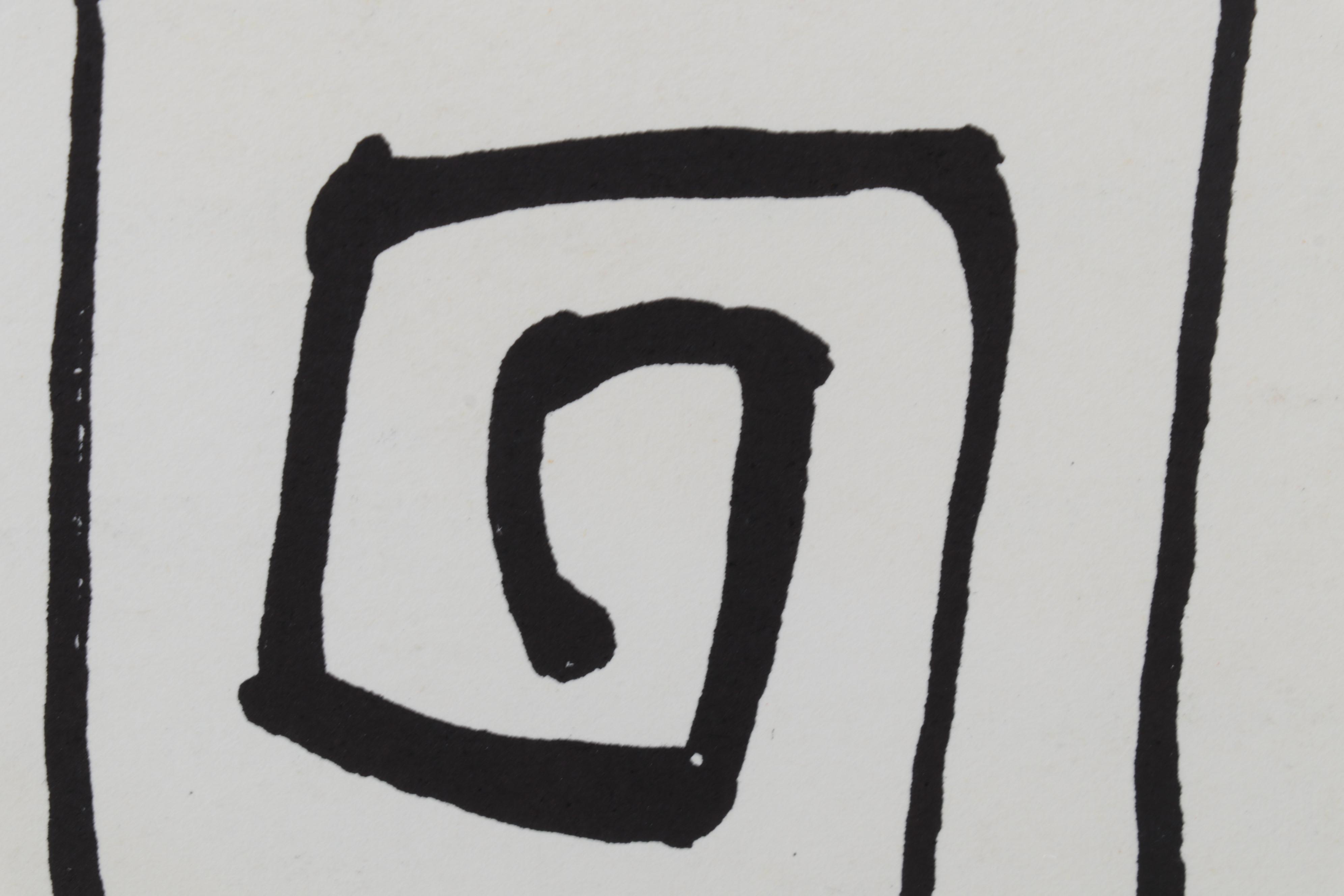 Alexander Calder Lithograph for "Derrière le Miroir," 1971