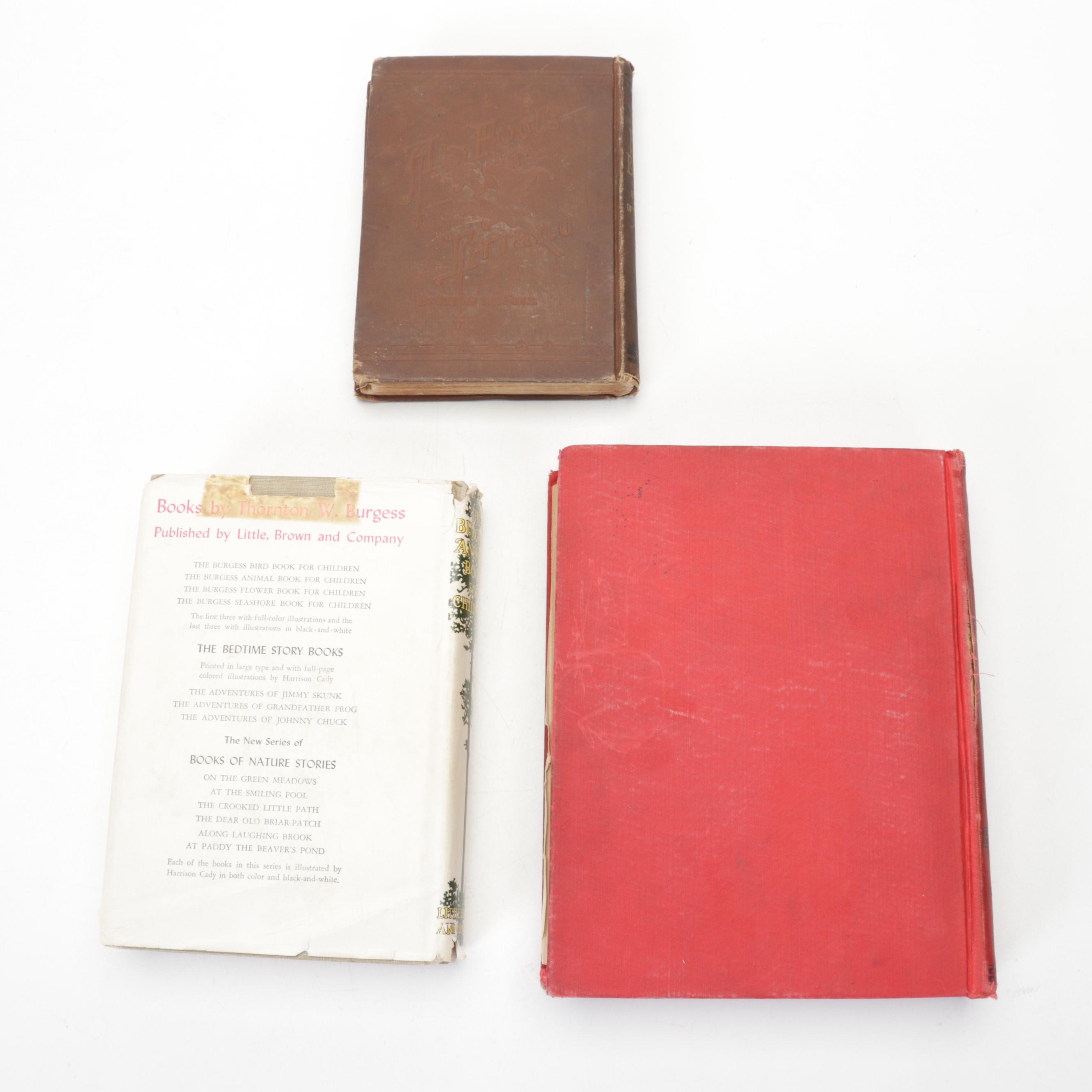 "The Burgess Animal Book" by Thornton W. Burgess and More Books