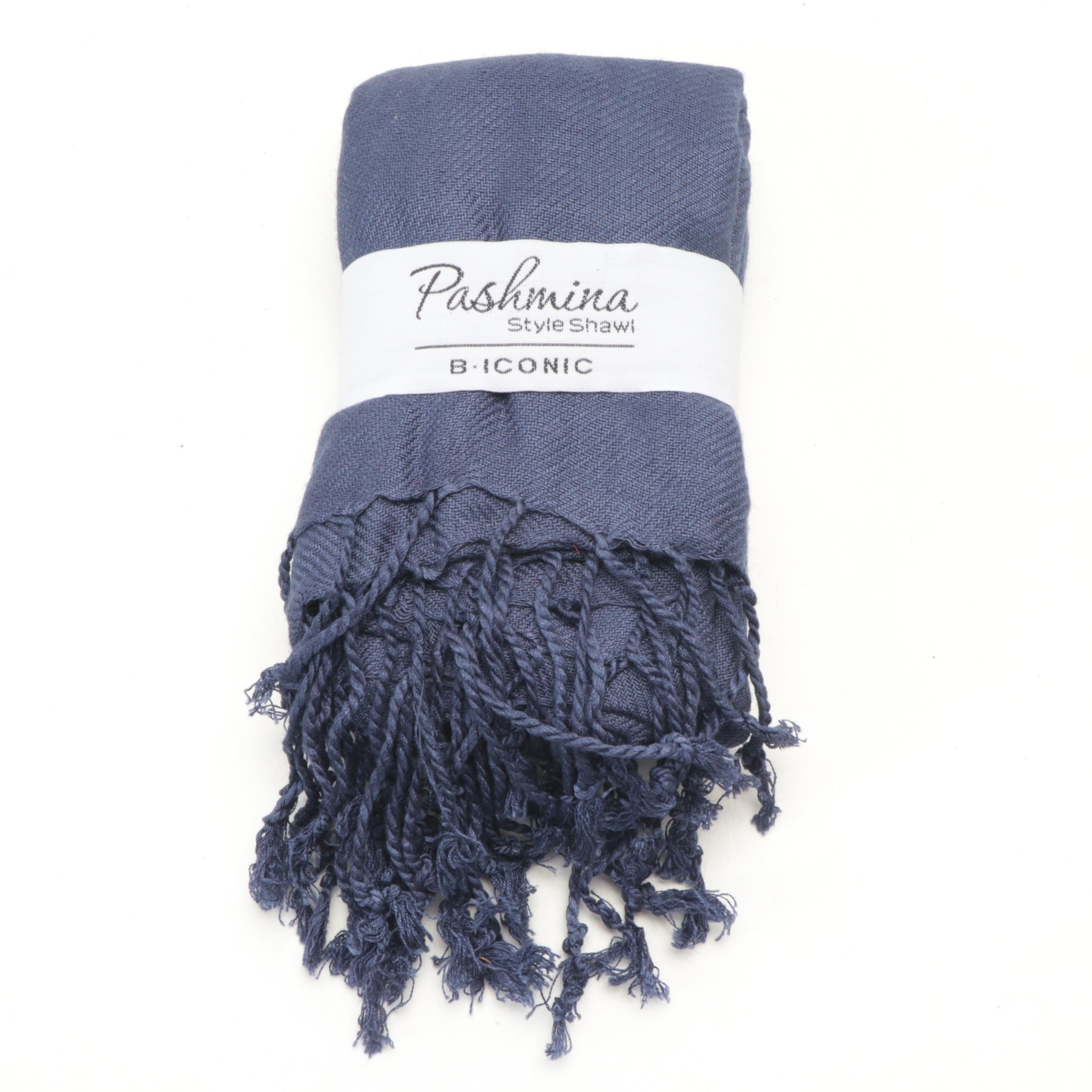 Bianchini Maglierie Embellished Linen Scarf and Other Scarves